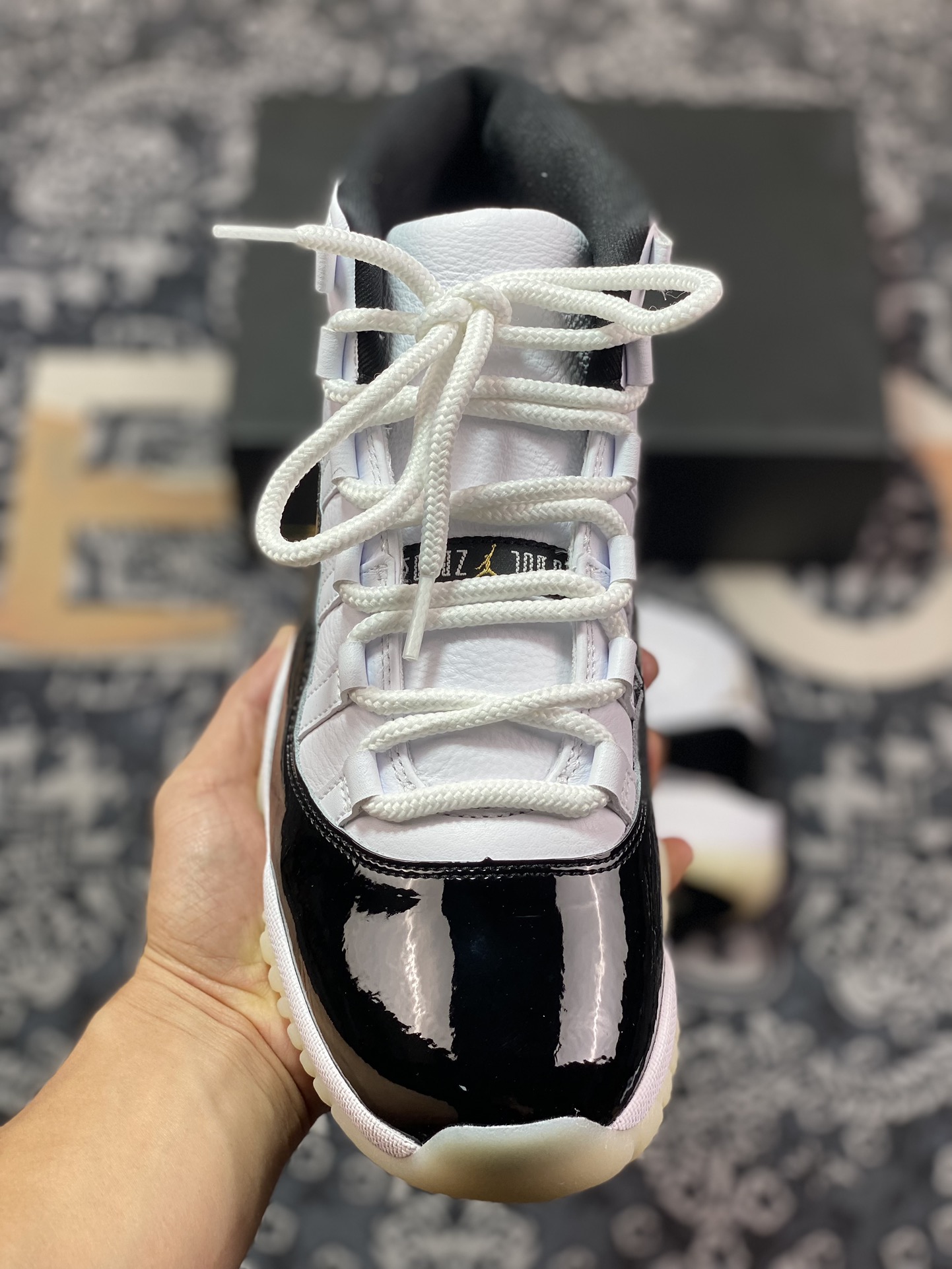 480 原装级别Air Jordan 11 "Defining Moments" DMP 白黑 OG纯原生产线出品  CT8012-170