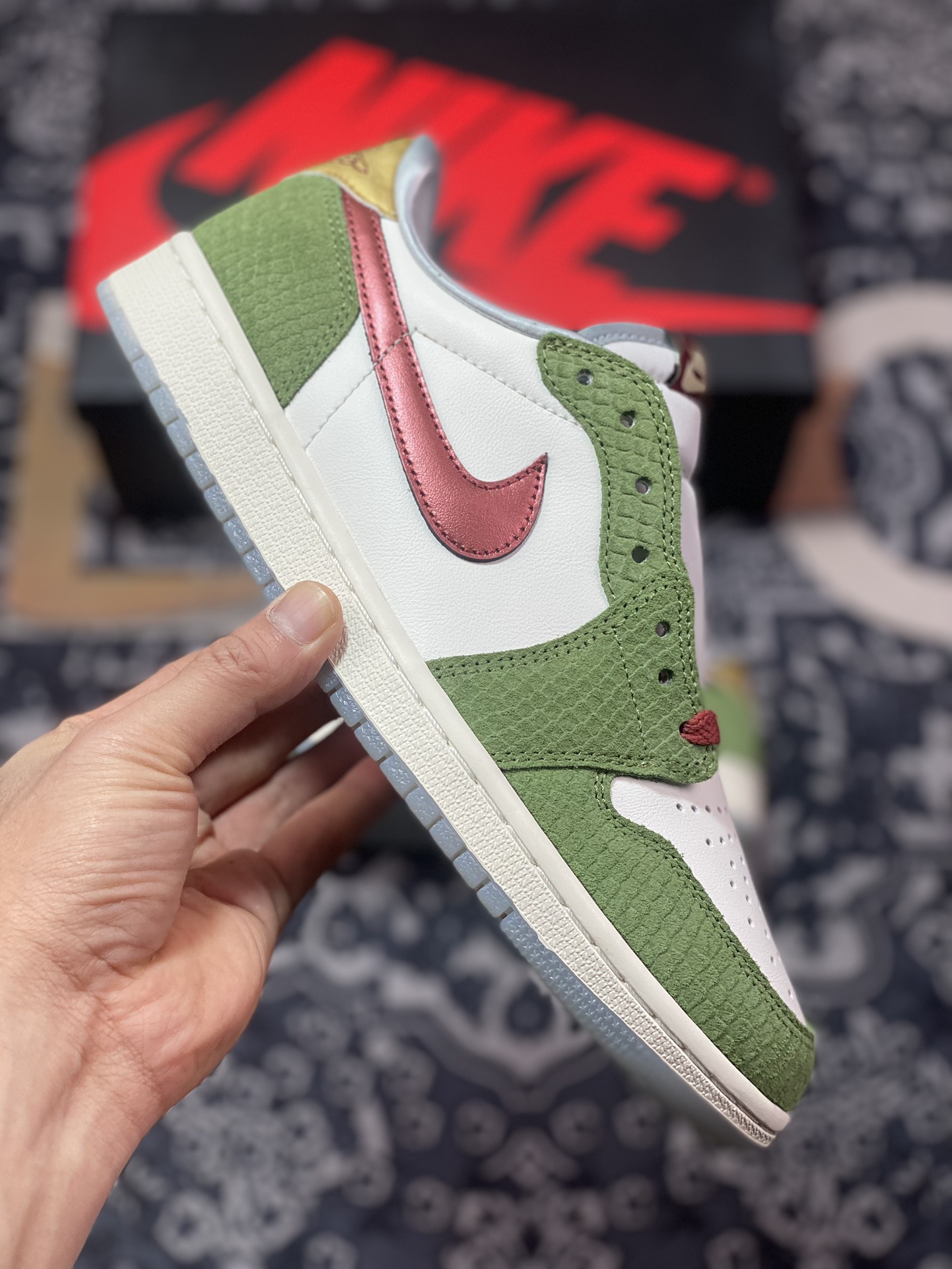 320 原装级别Air Jordan 1 Low OG SP " CNY " AJ1乔1低帮文化篮球鞋 FN3727-100