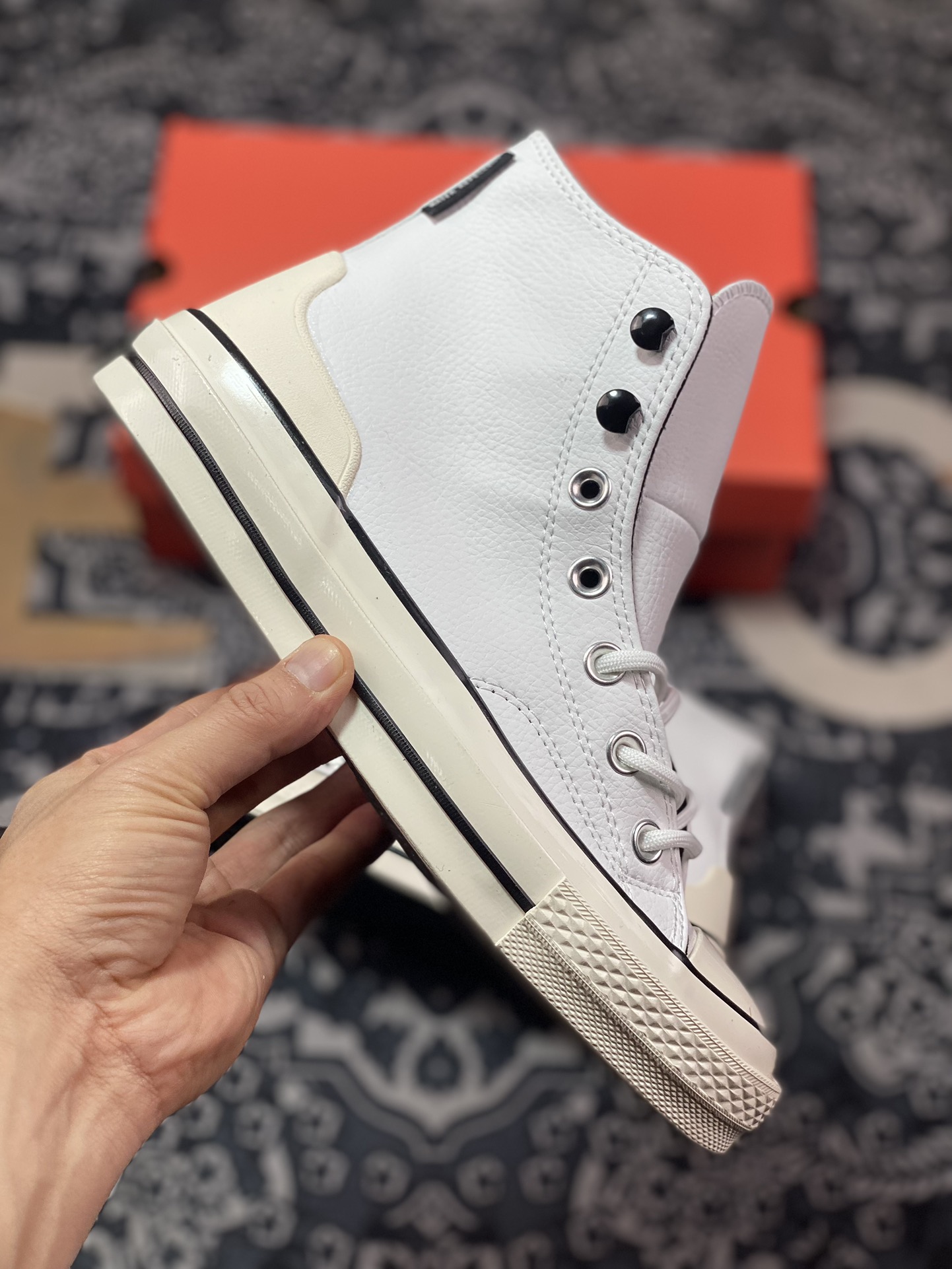 150  Converse Chuck 1970s 防泼水皮质 匡威官方 秋冬新款高帮休闲板鞋 A05695C/A05369C