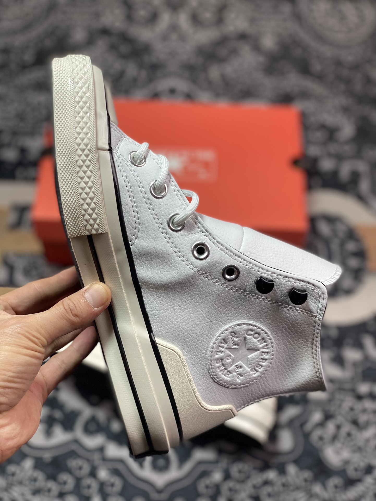 150  Converse Chuck 1970s 防泼水皮质 匡威官方 秋冬新款高帮休闲板鞋 A05695C/A05369C