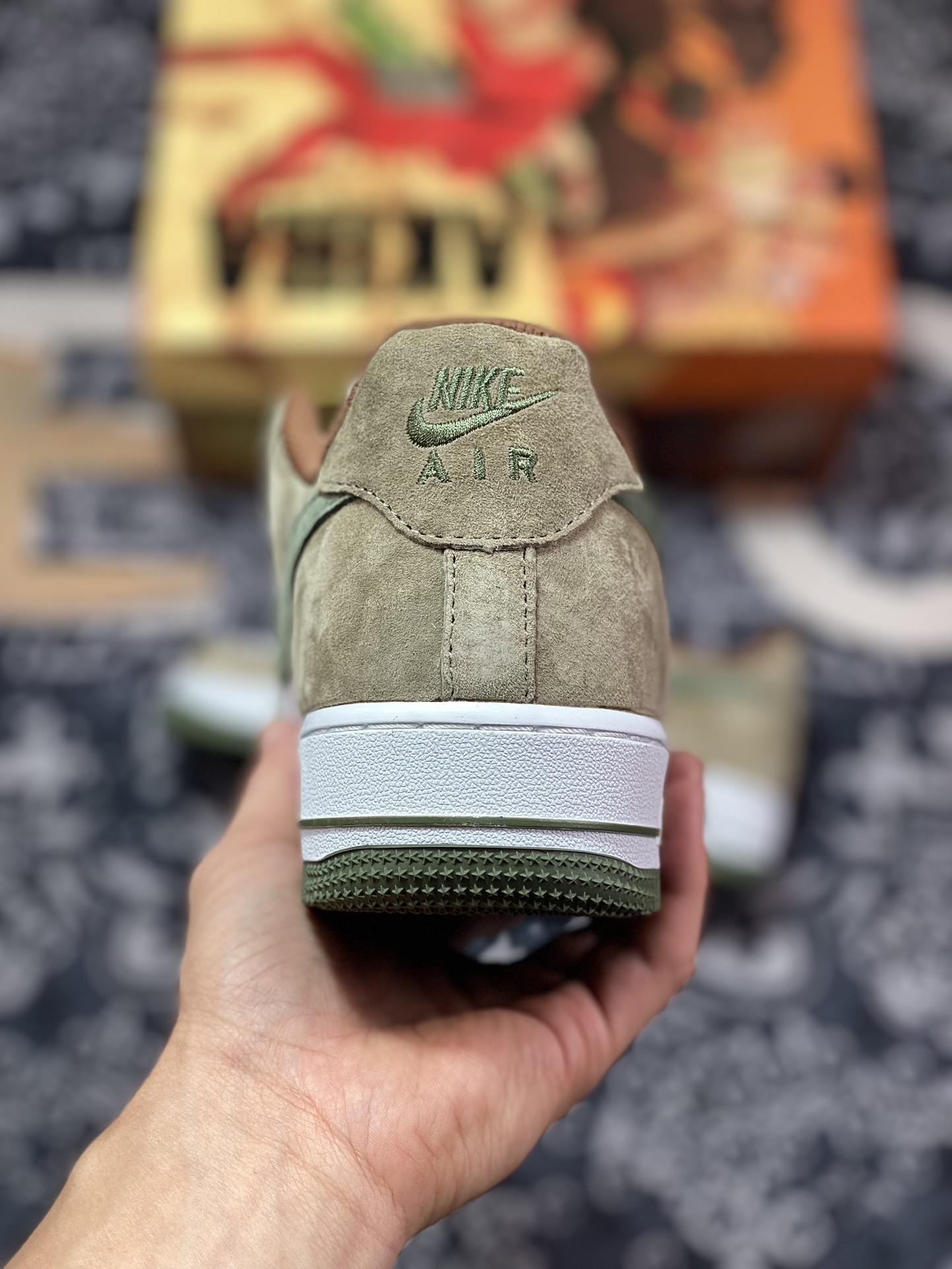 260 AKIRA x Air Force 1 '07 Low 联名浅深绿  DD3966-523