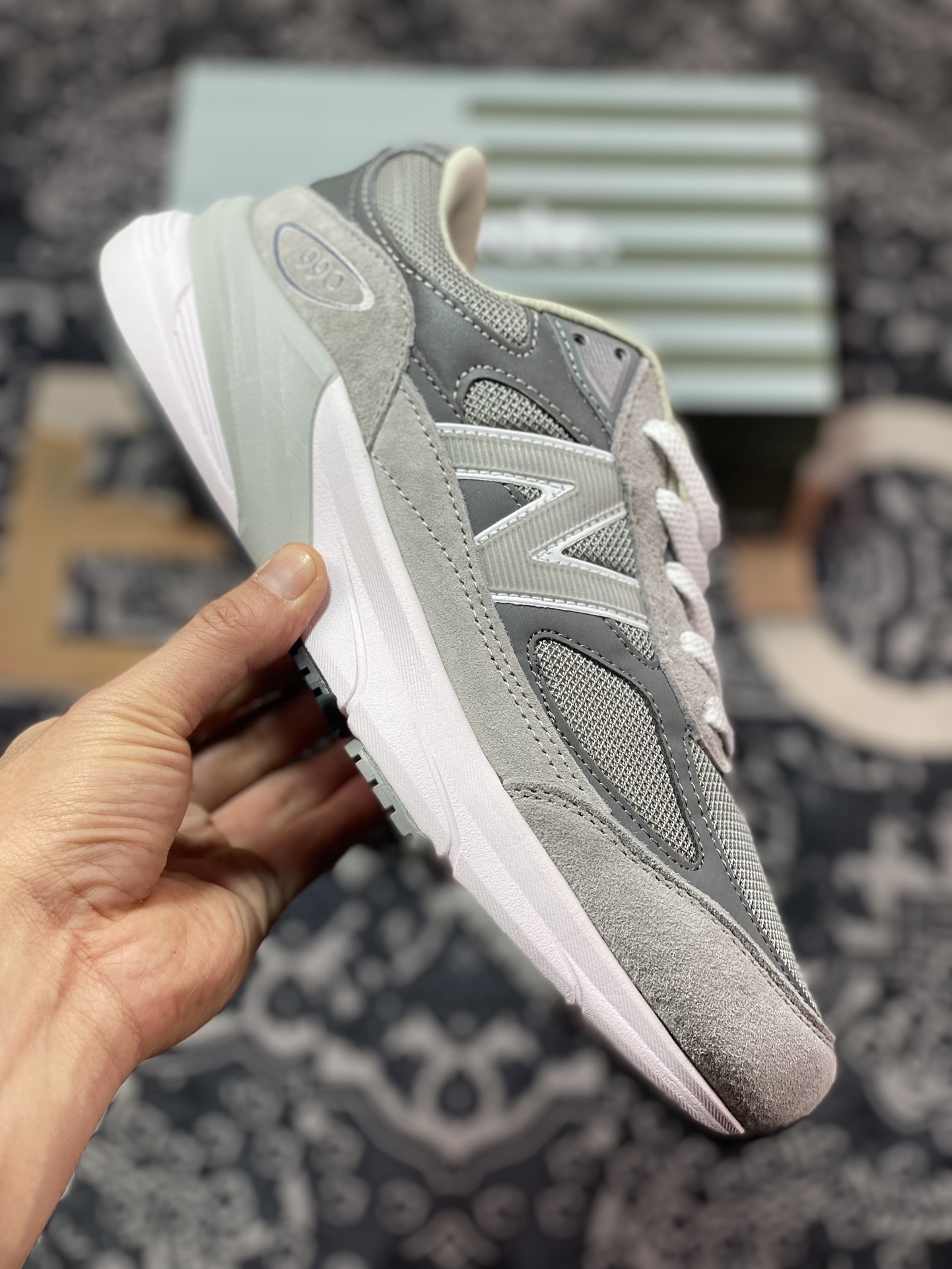 NEW BALANCE NB990 American-made Shawn Yue's same retro running shoes M990HB6