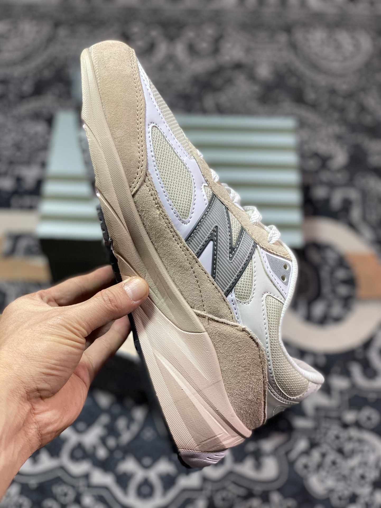 200 NEW BALANCE NB990新百伦美产余文乐同款复古慢跑鞋  M990SS6