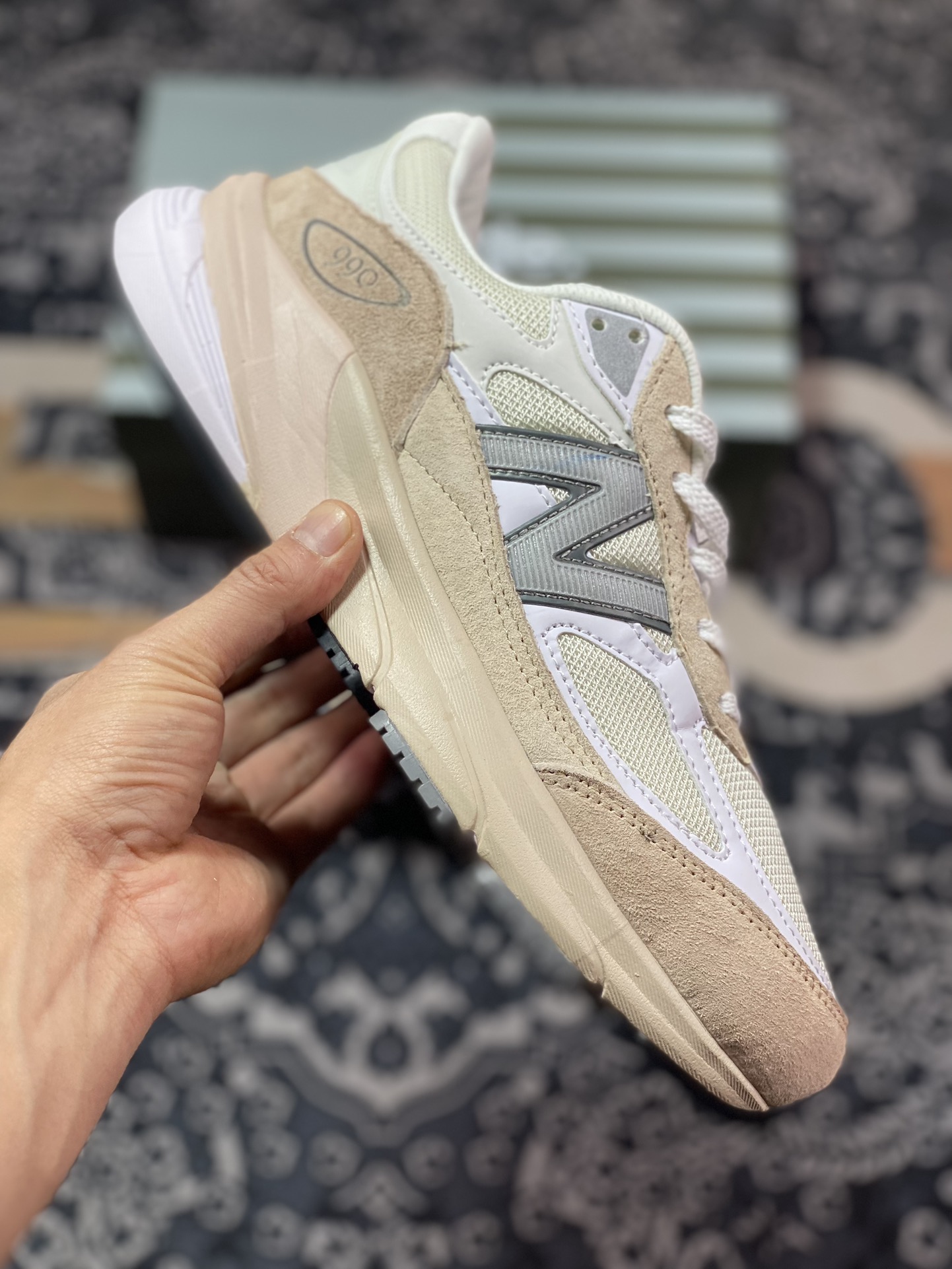 200 NEW BALANCE NB990新百伦美产余文乐同款复古慢跑鞋  M990SS6