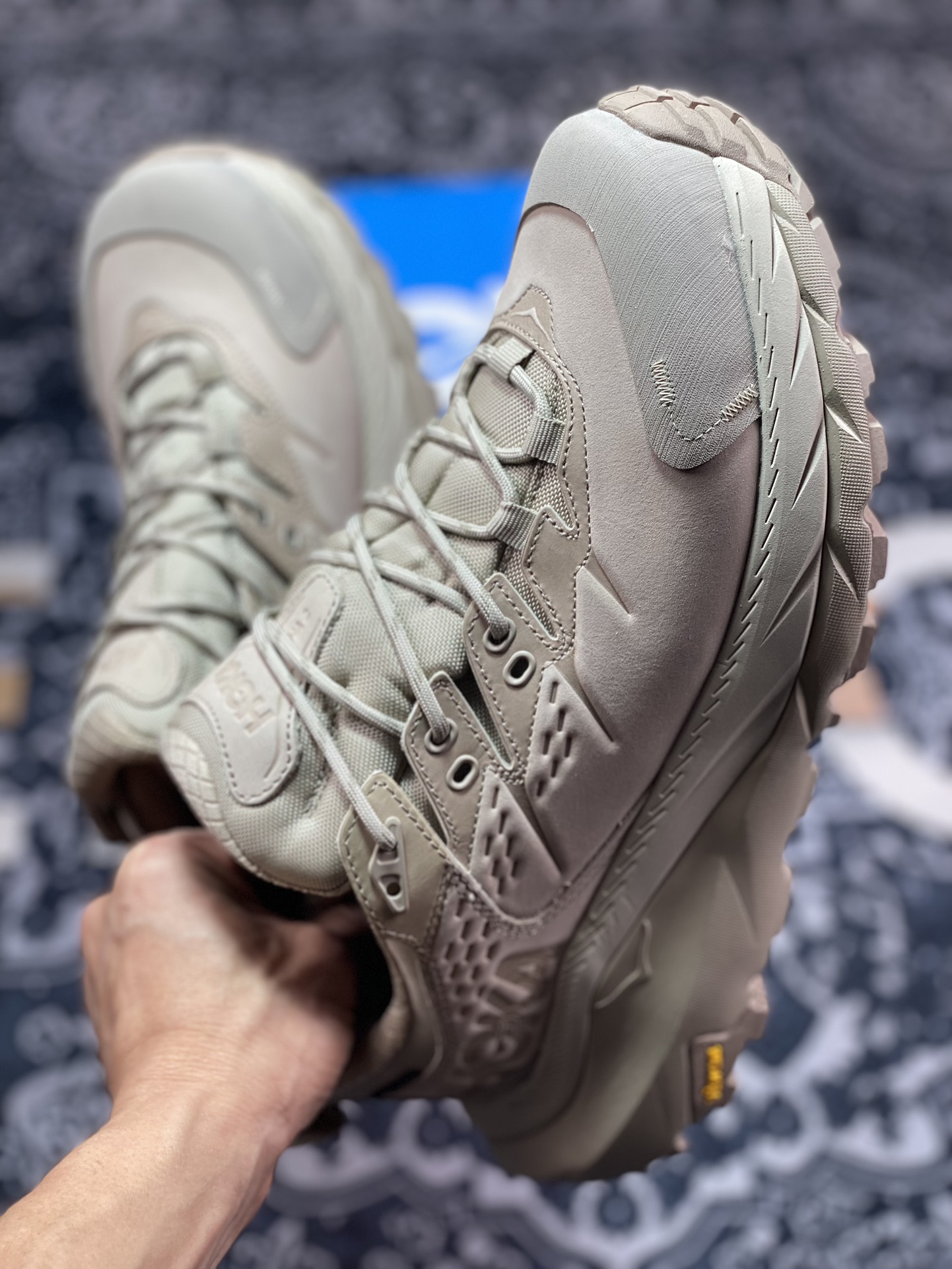 High-end branch foreign trade genuine order Hoka one one Kaha Low GTX low-top thick-soled serrated tank outdoor sports shoes