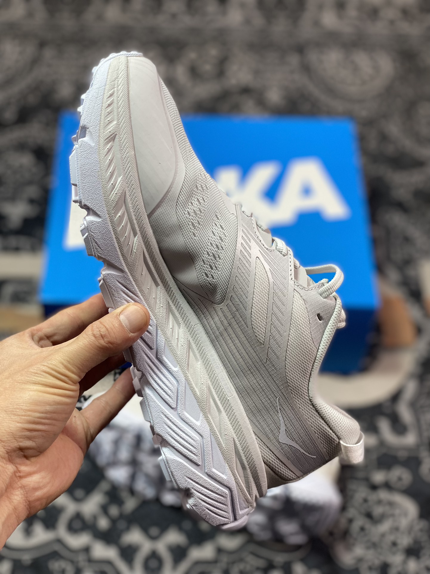 HOKA ONE ONE Stinson 6 ATR Stinson 6th generation series low-top running shoes ¡±net woven all white¡± 1110506-NCWT