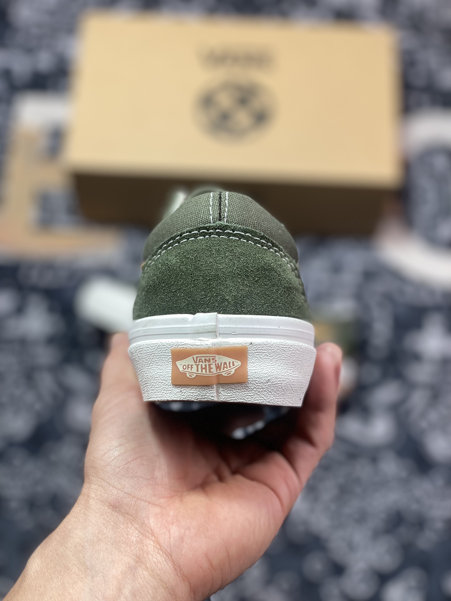 150 Vans Old Skool VR3 棕绿 范斯官方 高端支线 休闲帆布鞋 VN0005UB50K