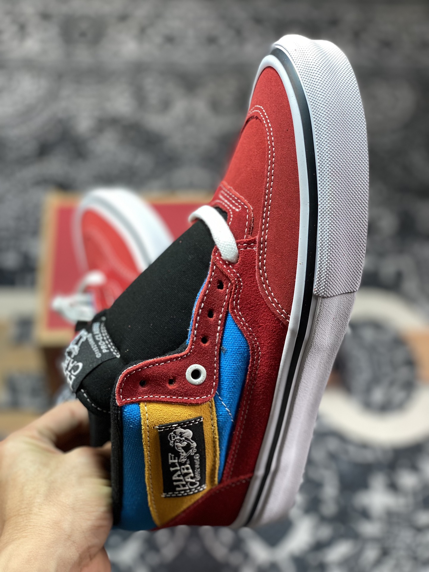 220  Vans Pro Skate Half Cab 拼色 安纳海姆系列复古专业滑板鞋