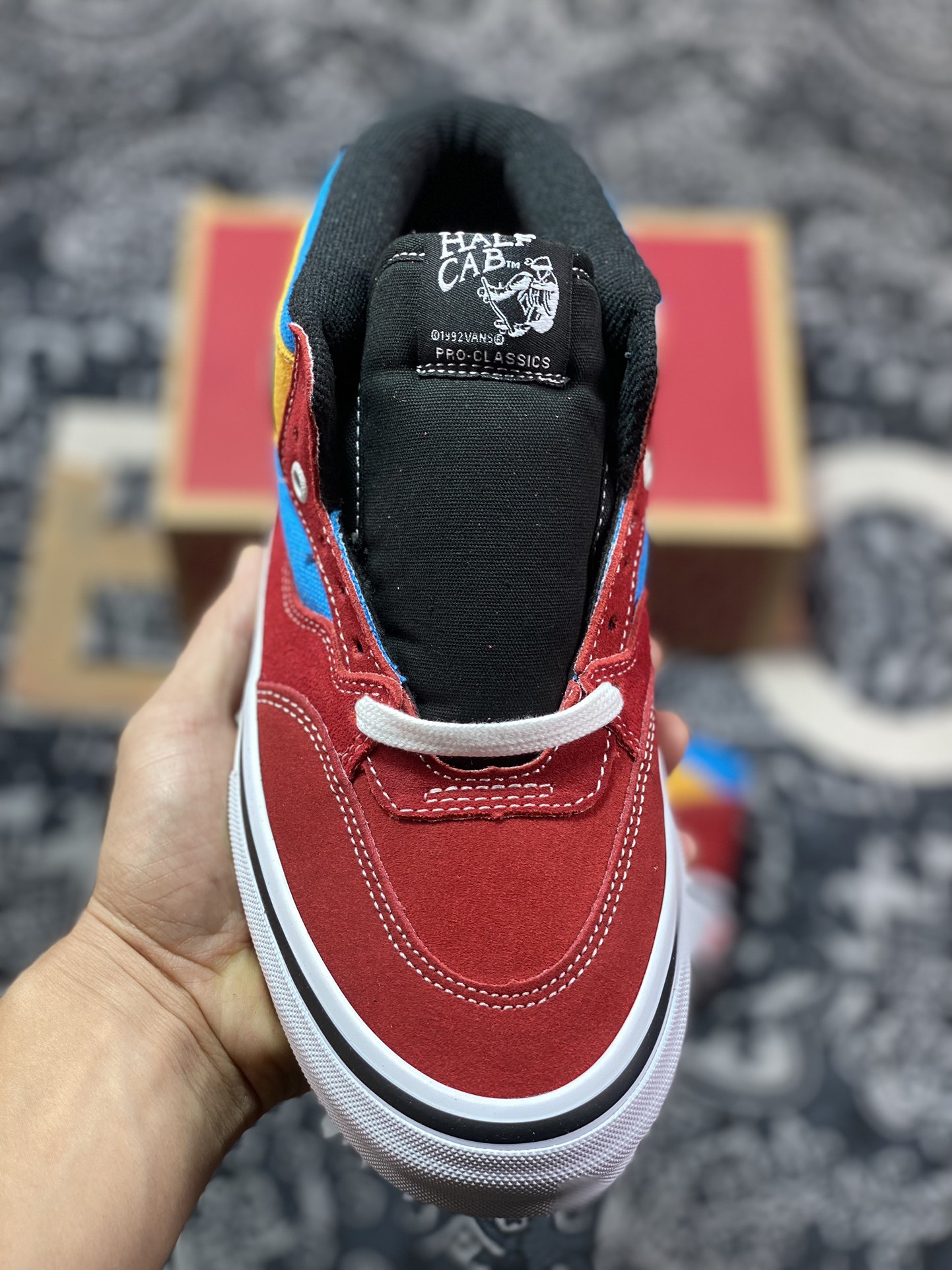 220  Vans Pro Skate Half Cab 拼色 安纳海姆系列复古专业滑板鞋