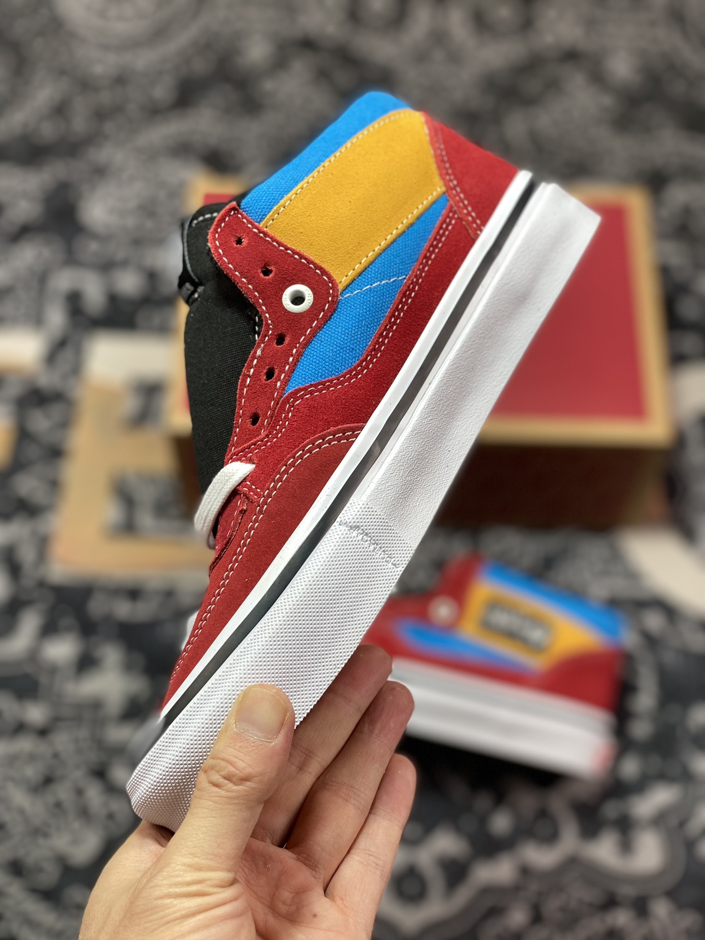 220  Vans Pro Skate Half Cab 拼色 安纳海姆系列复古专业滑板鞋