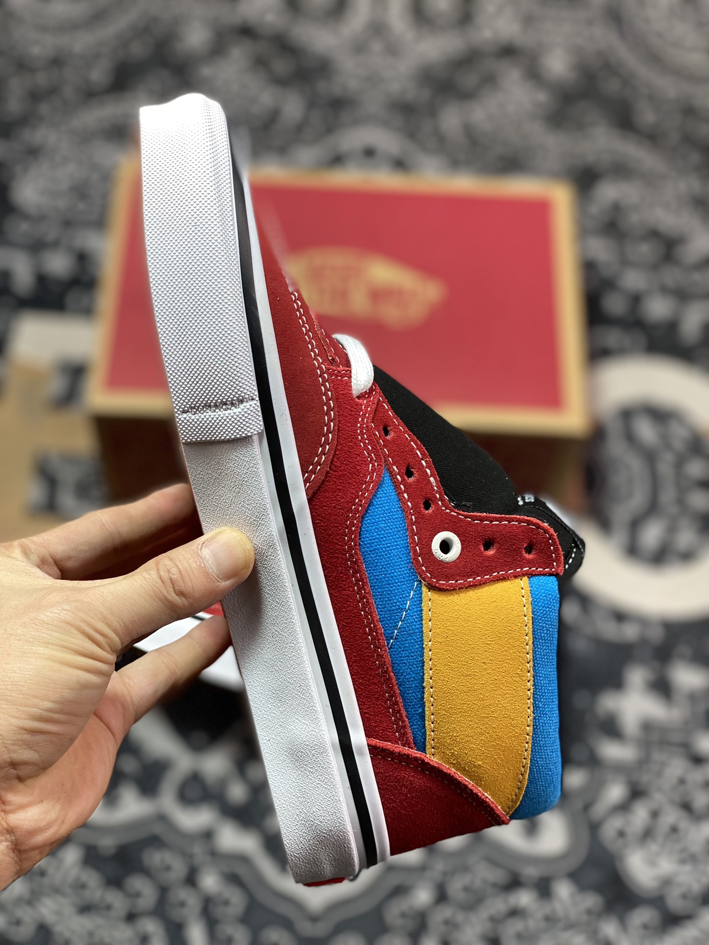 220  Vans Pro Skate Half Cab 拼色 安纳海姆系列复古专业滑板鞋