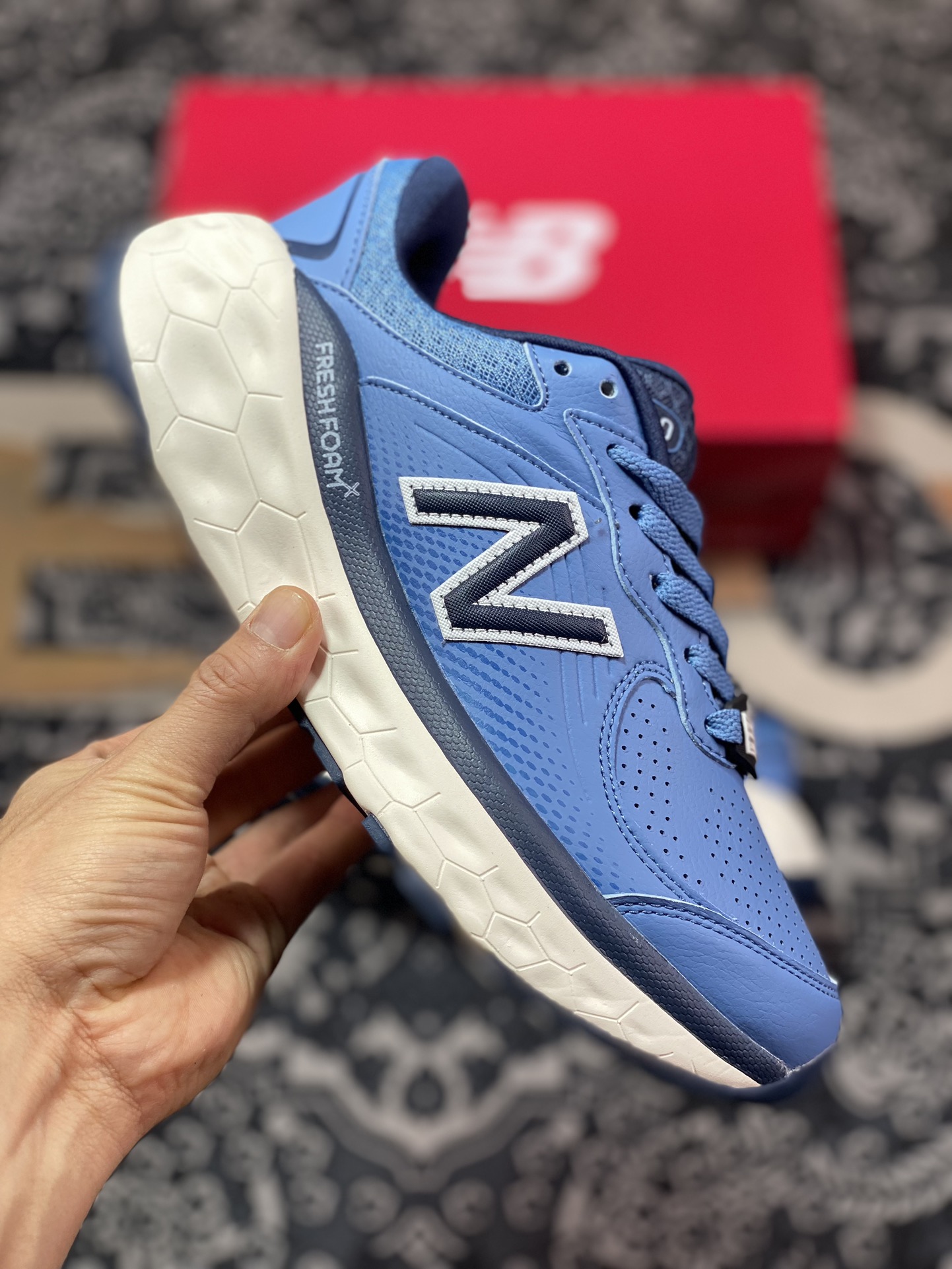 160 New Balance NB Fresh Foam X 840 FV1 Slip Resistant 缓震跑步鞋让您的双脚保持凉爽 M840BK6