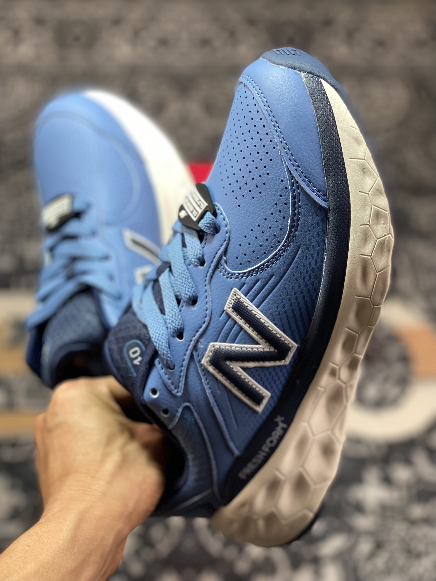 160 New Balance NB Fresh Foam X 840 FV1 Slip Resistant 缓震跑步鞋让您的双脚保持凉爽 M840BK6