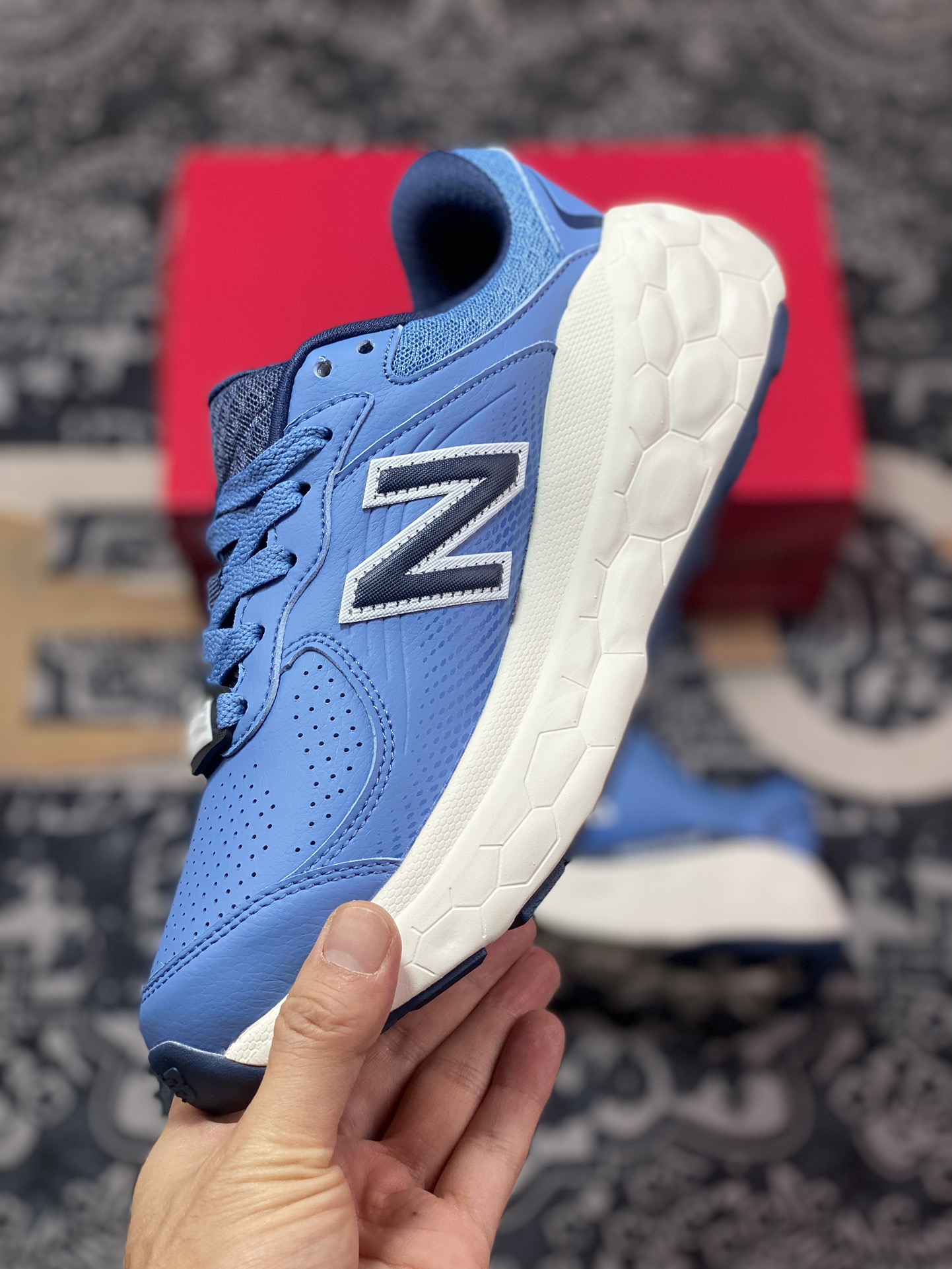 160 New Balance NB Fresh Foam X 840 FV1 Slip Resistant 缓震跑步鞋让您的双脚保持凉爽 M840BK6