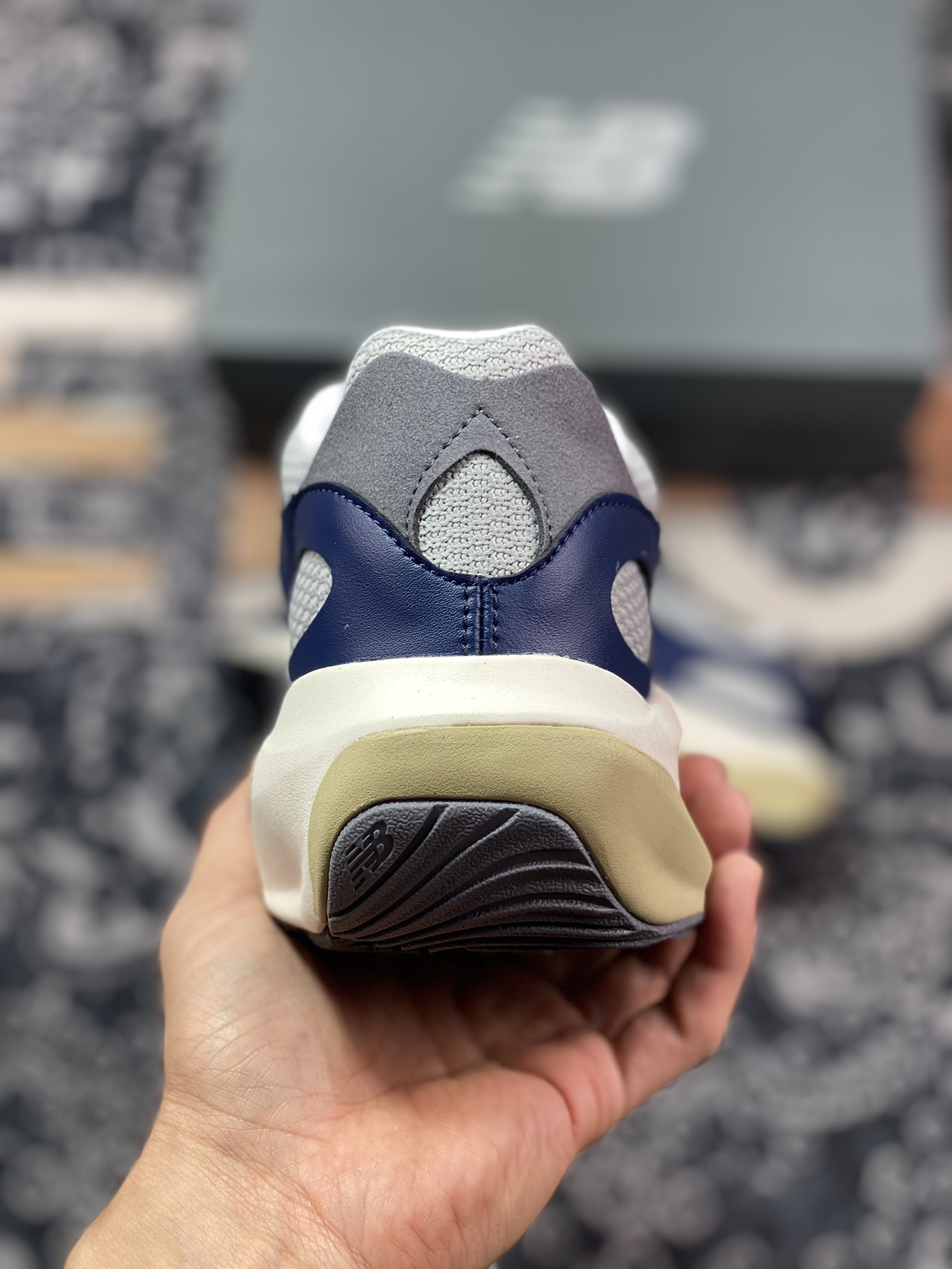 220 新百伦New Balance WRPD Runner”Navy”动感跑系列低帮增高跑步鞋“皮革海军蓝”UWRPDMMB