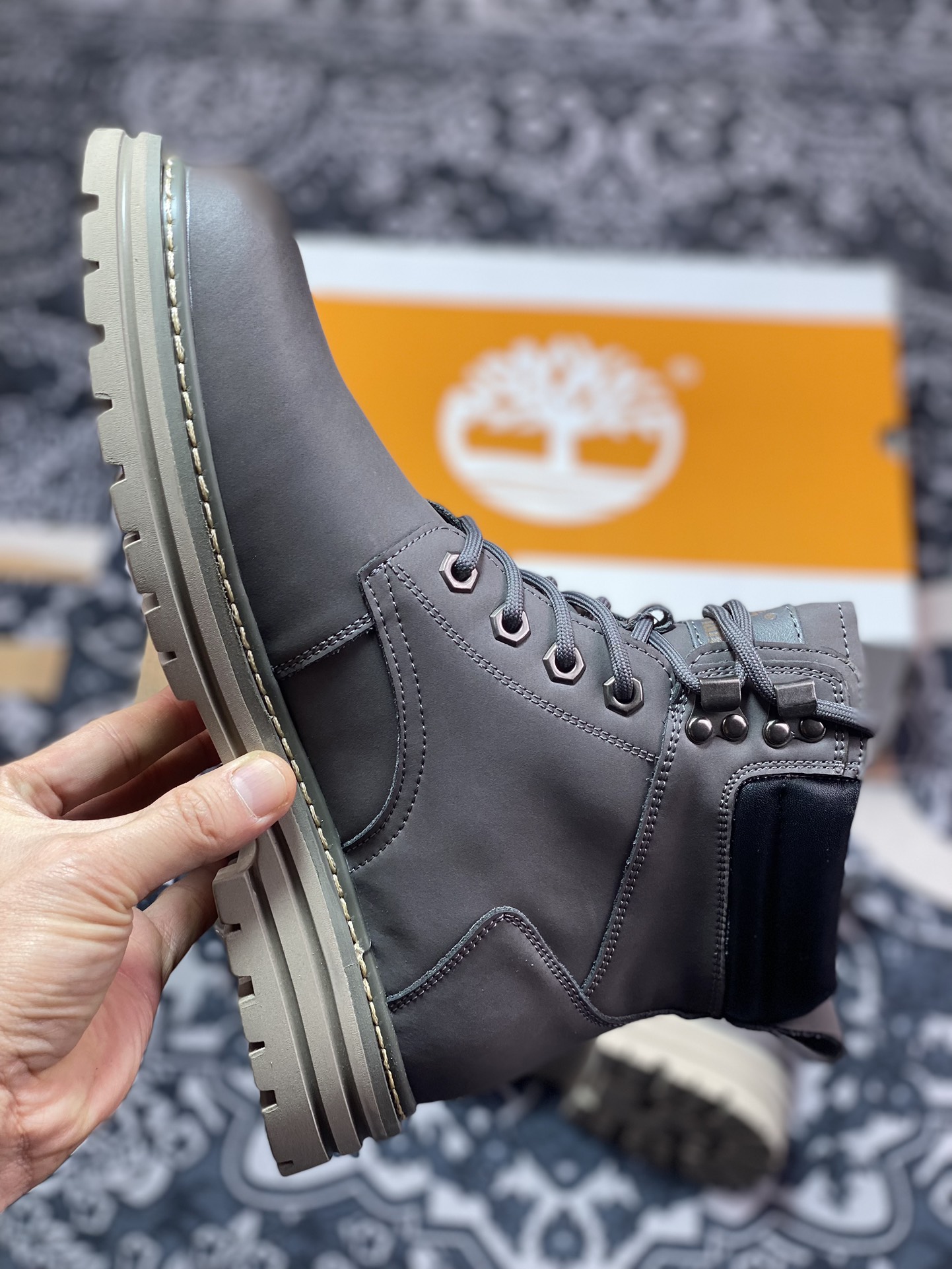 Original grade new goods #Timberland Timberland outdoor high top casual yellow boots series