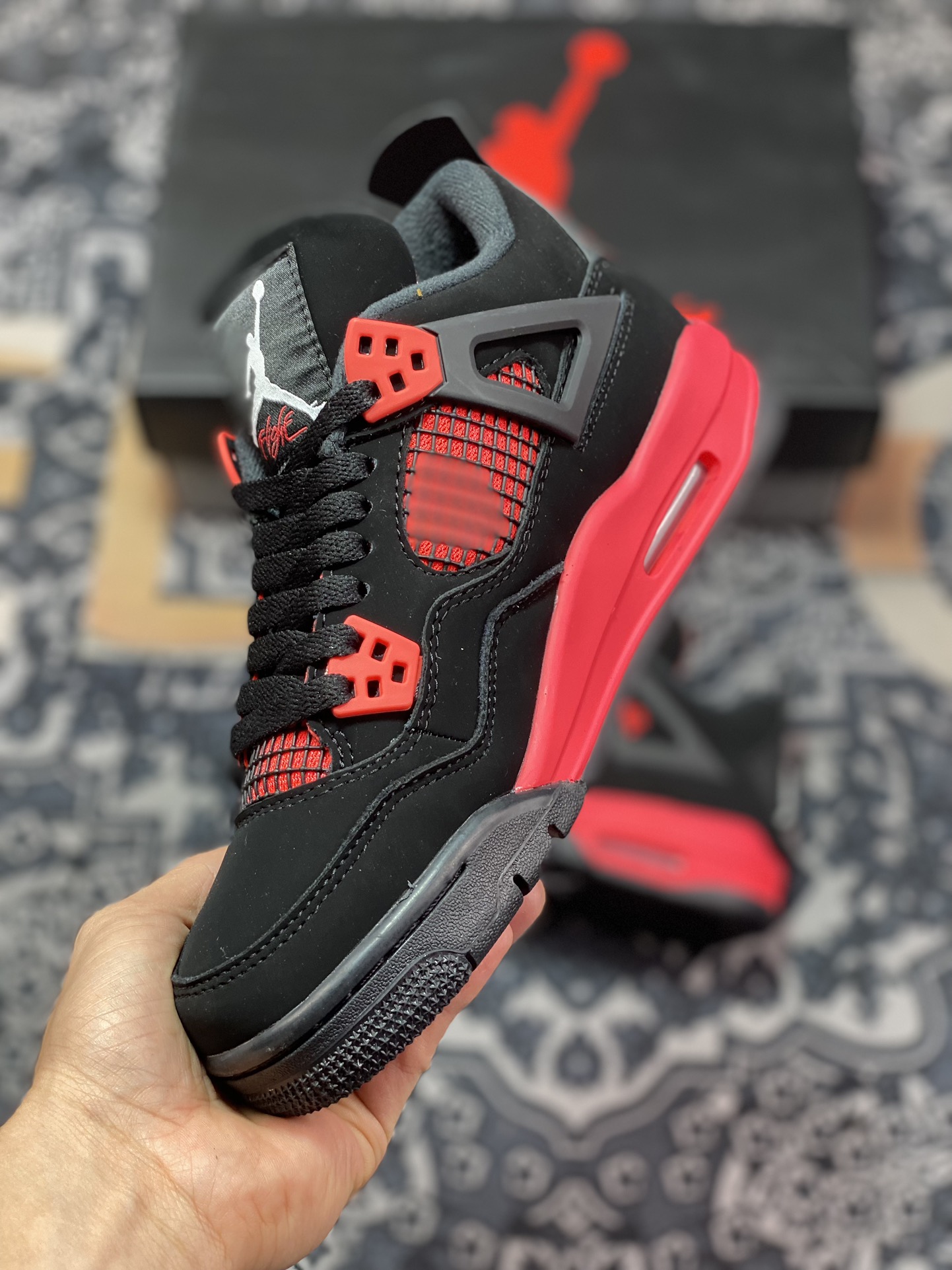 Air Jordan 4 AJ4 retro casual sports culture basketball shoes