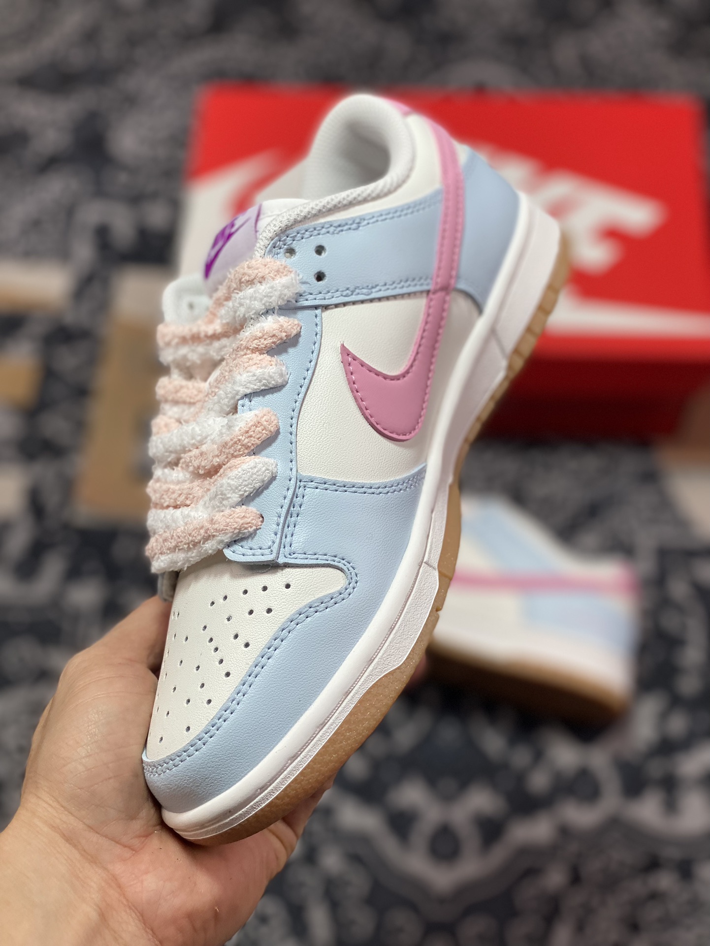 Nike Dunk Low Sakura Campus Powder Blue FD9922-151