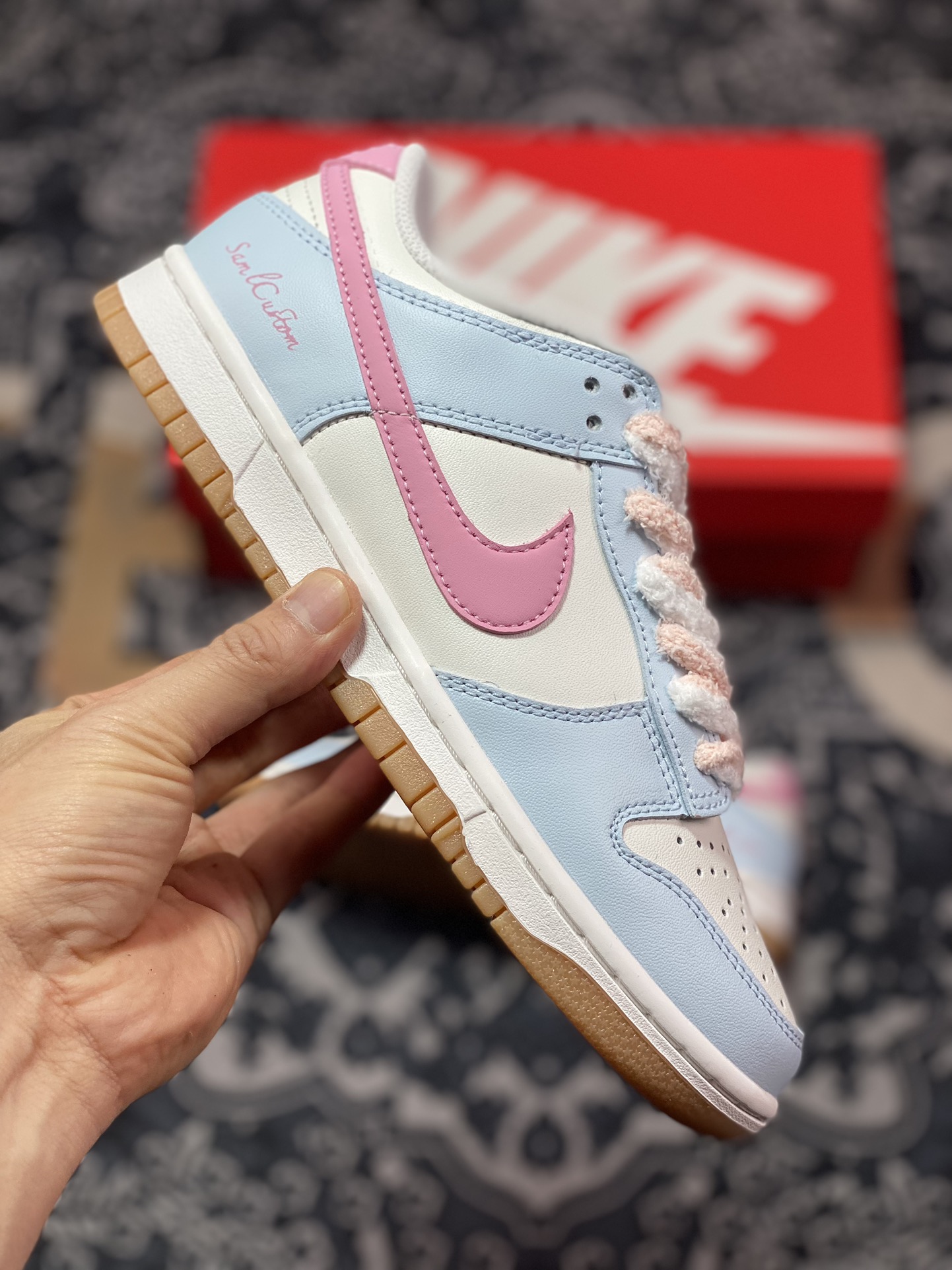 Nike Dunk Low Sakura Campus Powder Blue FD9922-151