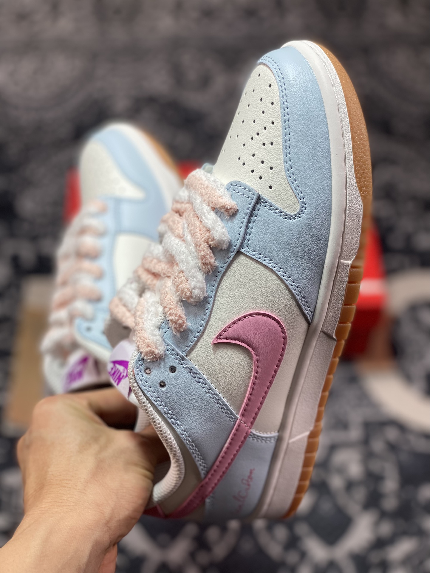 Nike Dunk Low Sakura Campus Powder Blue FD9922-151