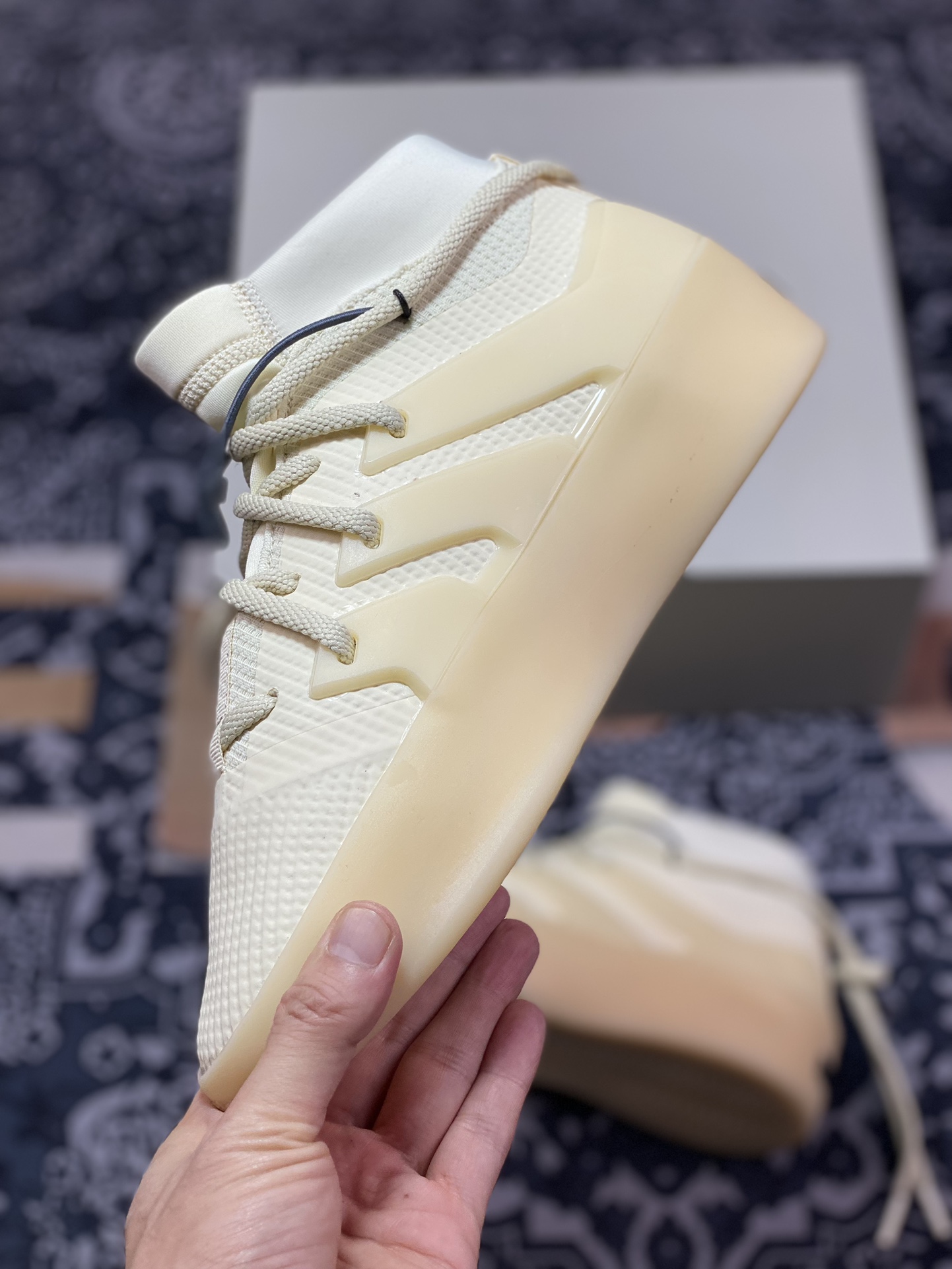 Fear of God × Adidas Athletics I Basketball ”The One” IE6187 Adidas FOG joint