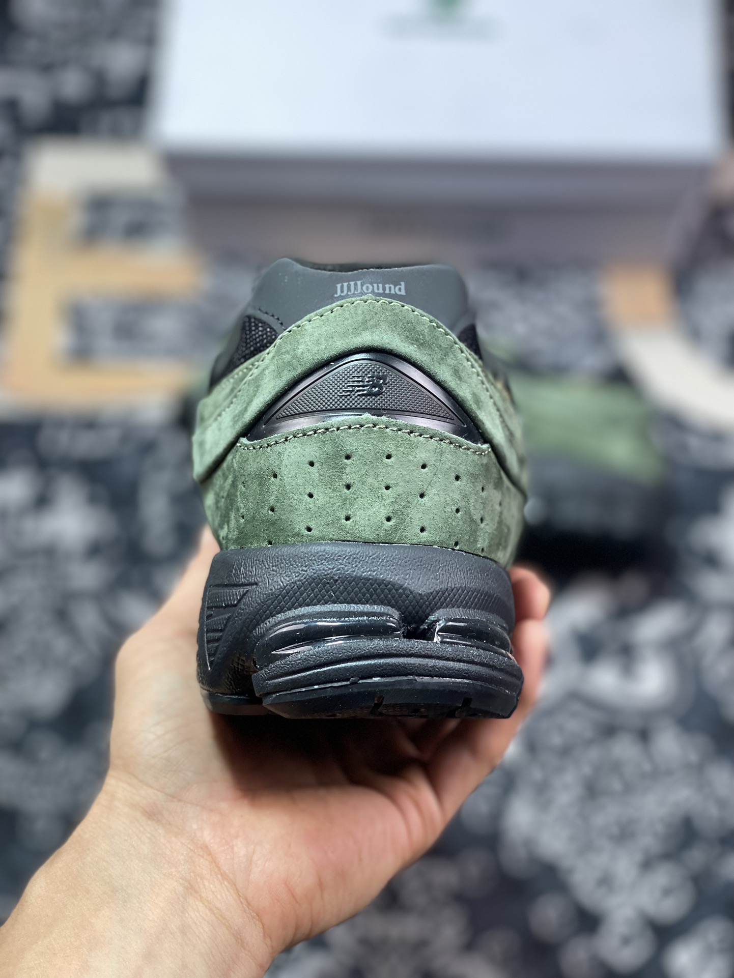 New Balance 2002R GORE-TEX ”Olive” series low-top retro running shoes ”Joint olive military green and black” M2002RXY