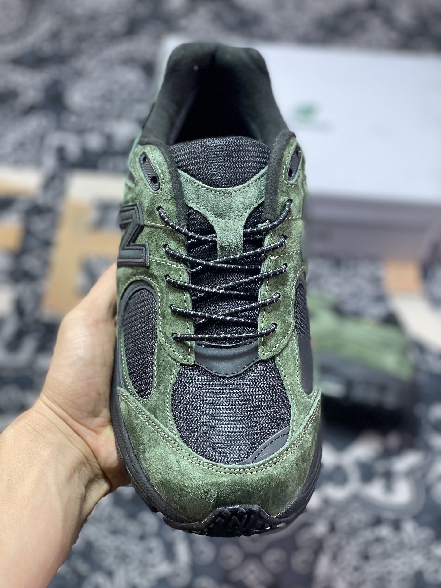 New Balance 2002R GORE-TEX ”Olive” series low-top retro running shoes ”Joint olive military green and black” M2002RXY