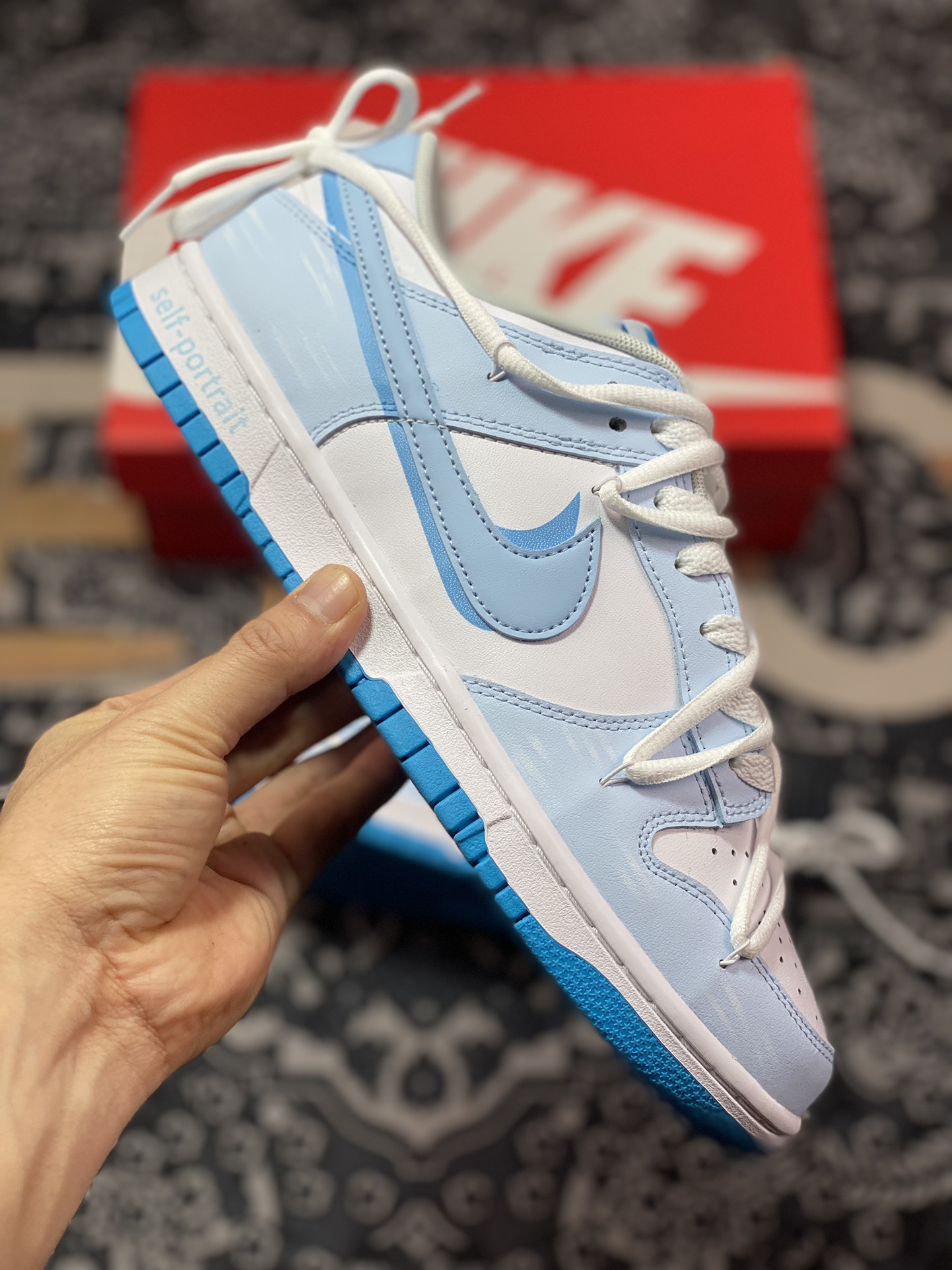 Nike Dunk Low Renaissance Blue and White DV0831-001