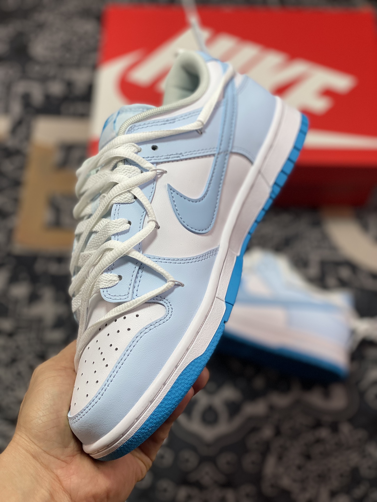 Nike Dunk Low Renaissance Blue and White DV0831-001