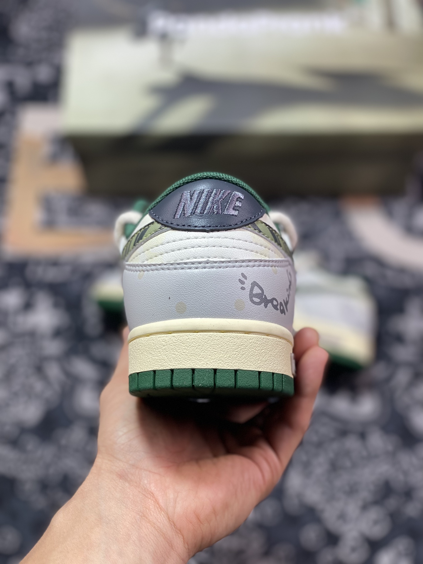 Nike Dunk Low Panda Prank-Street Summer Graffiti DD1391-300