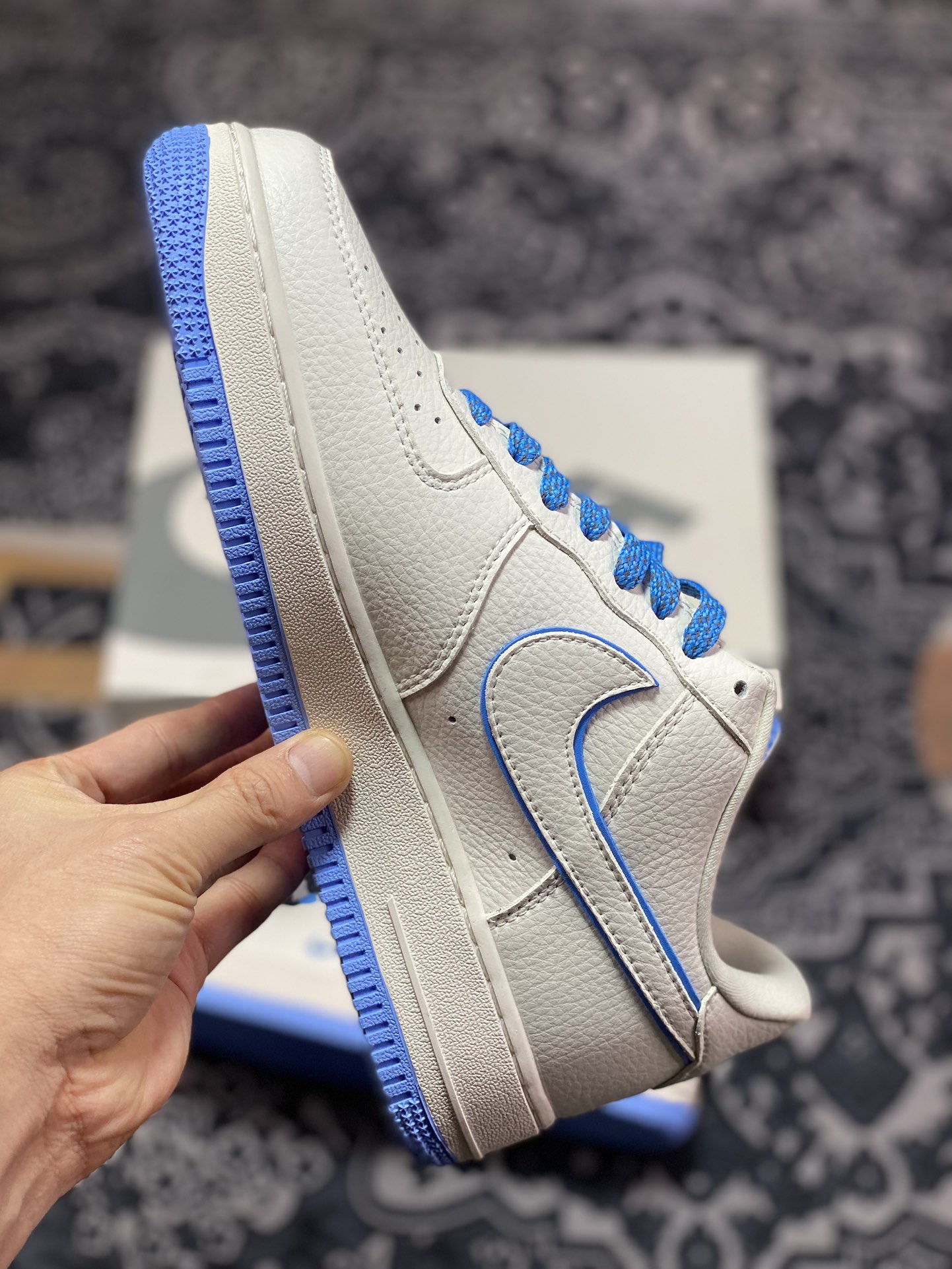 Sup x Air Force 1 Low joint white and blue AE1686-111