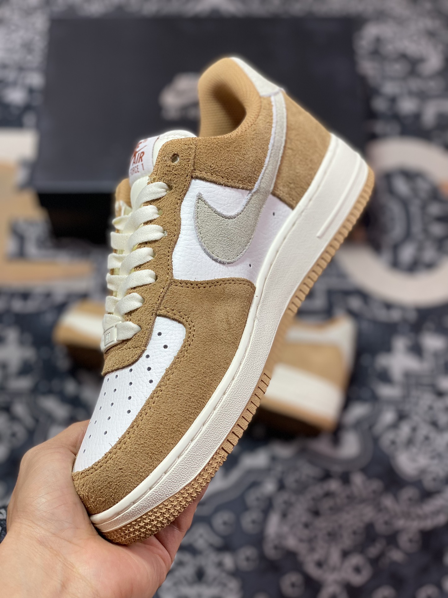 Air Force 1 '07 Low White Camel BQ8988-104