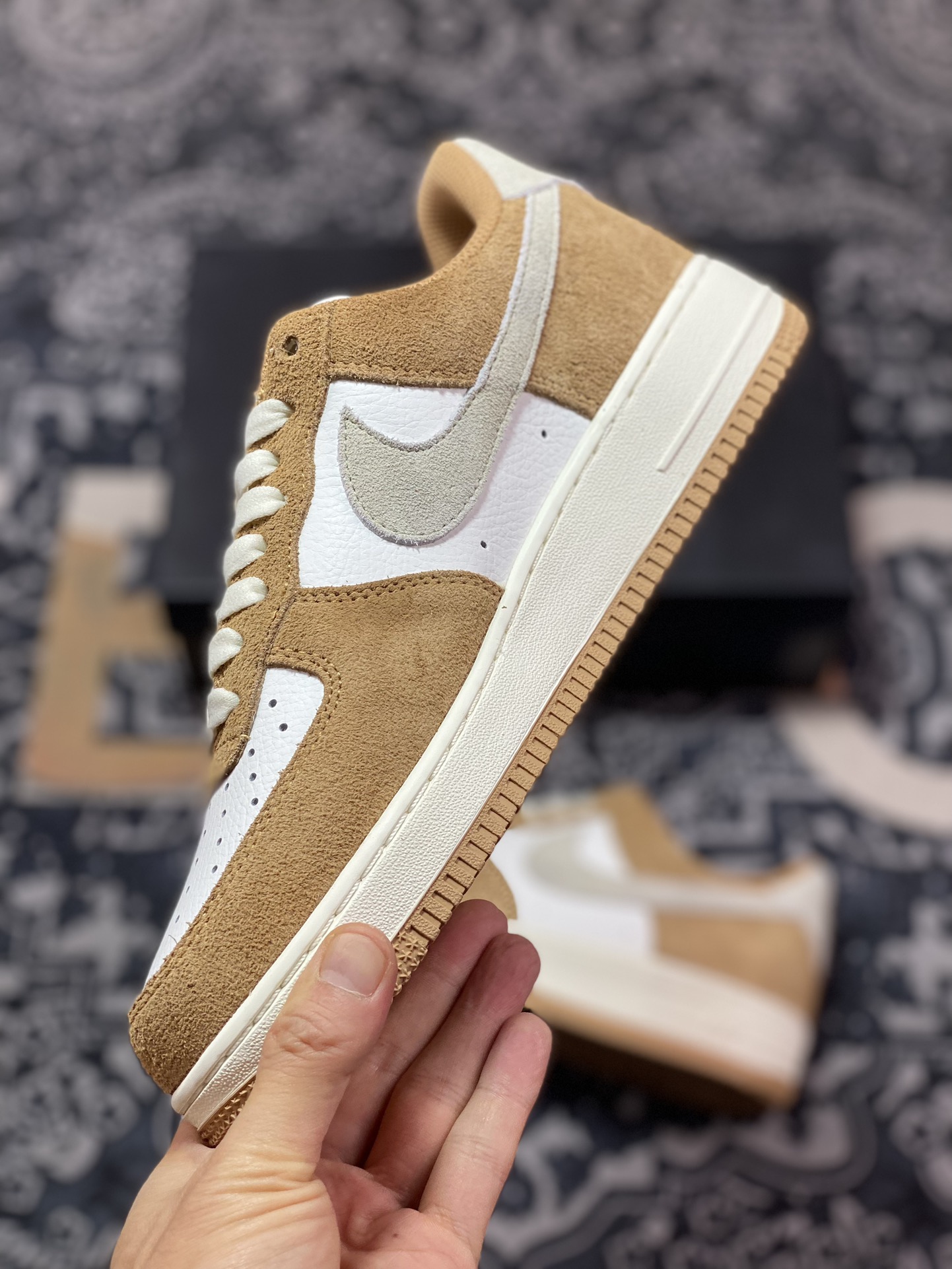 Air Force 1 '07 Low White Camel BQ8988-104