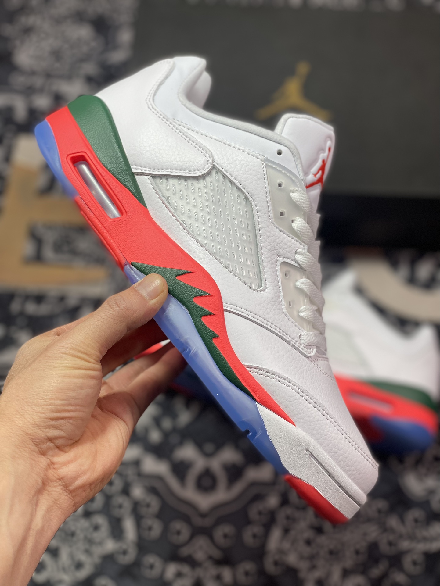 300 Air Jordan AJ5 Low 尼克斯低帮 FQ1316-018