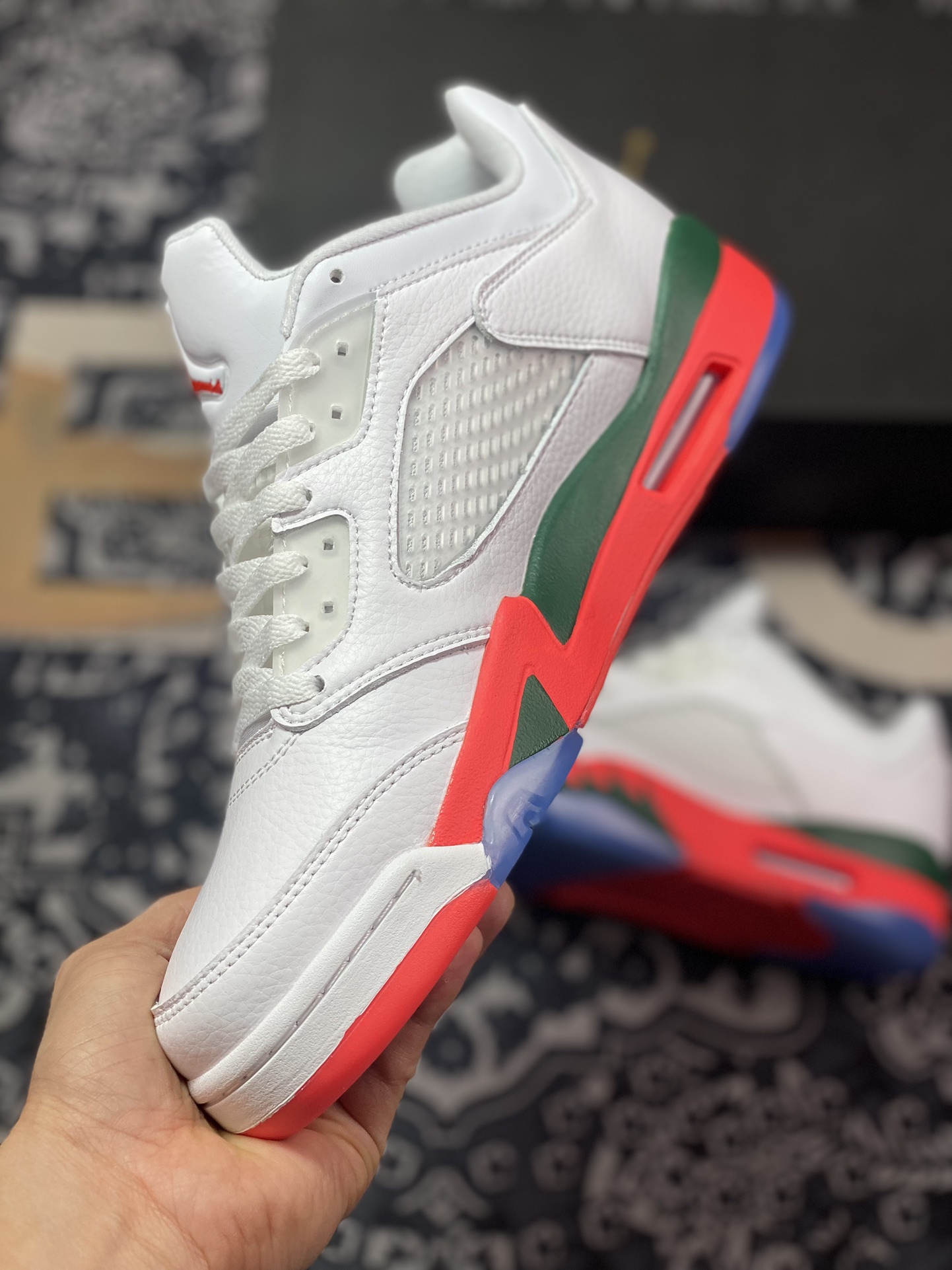 300 Air Jordan AJ5 Low 尼克斯低帮 FQ1316-018