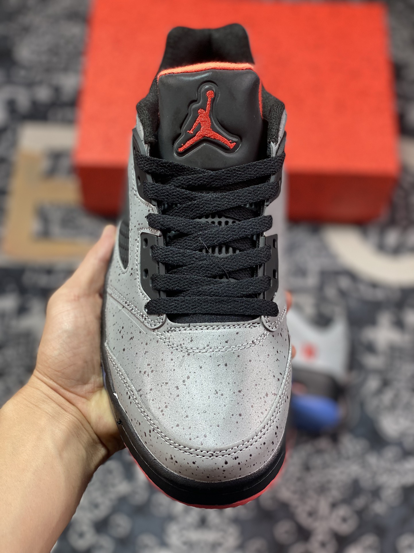 300 Air Jordan 5 Low "Neymar" AJ5 乔5水泥灰 低帮篮球鞋 846316-025