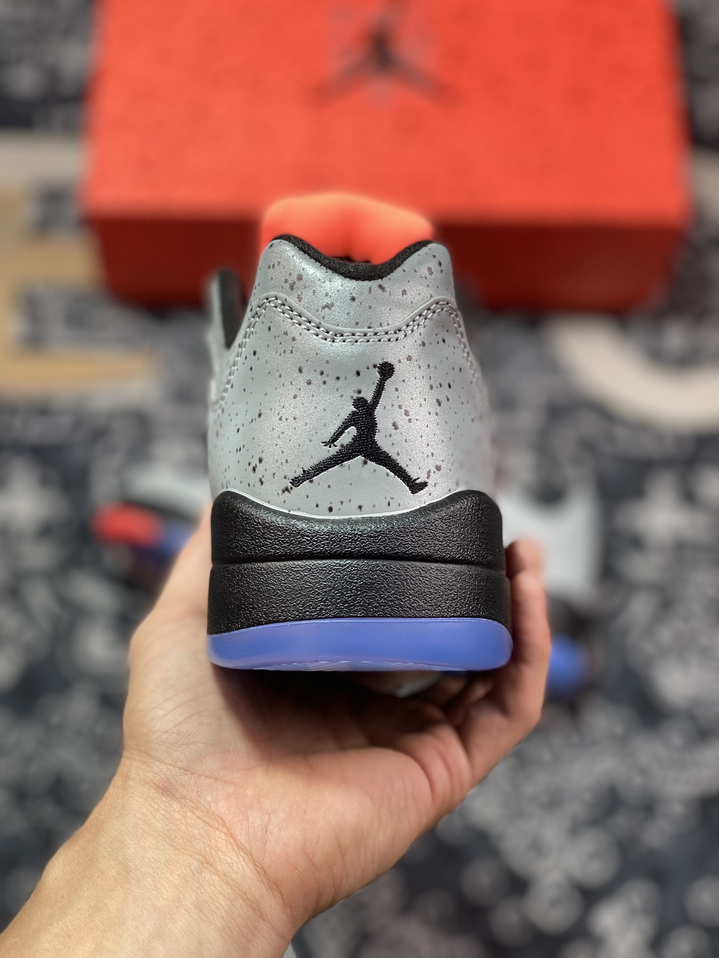 300 Air Jordan 5 Low "Neymar" AJ5 乔5水泥灰 低帮篮球鞋 846316-025