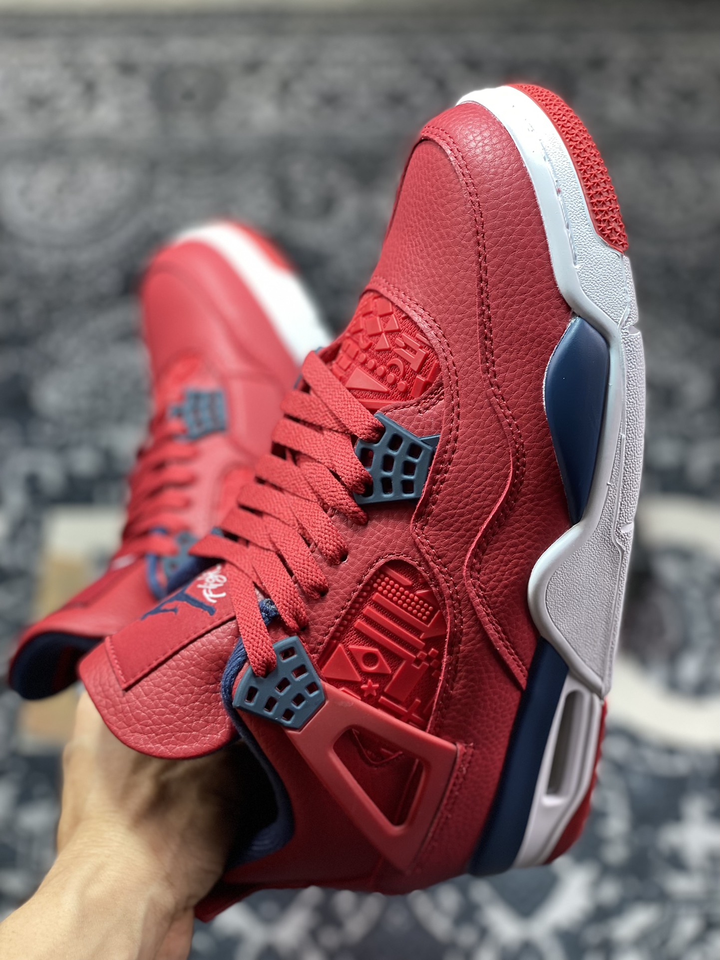 260 Air Jordan 4 " Se Flba Gym Red" AJ4乔4文化篮球鞋 CI1184-617