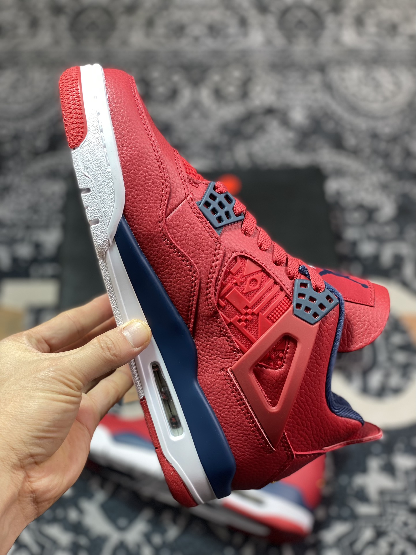 260 Air Jordan 4 " Se Flba Gym Red" AJ4乔4文化篮球鞋 CI1184-617