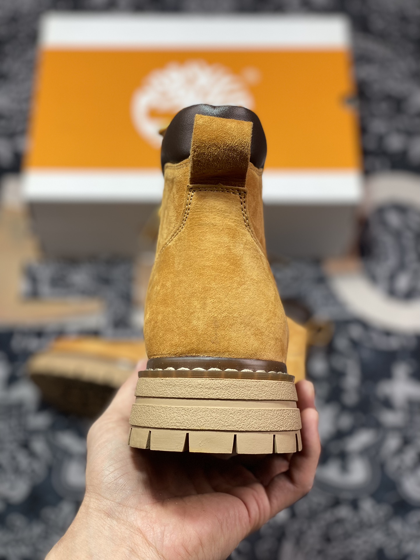 New arrival #Timberland Timberland outdoor high top casual yellow boots series