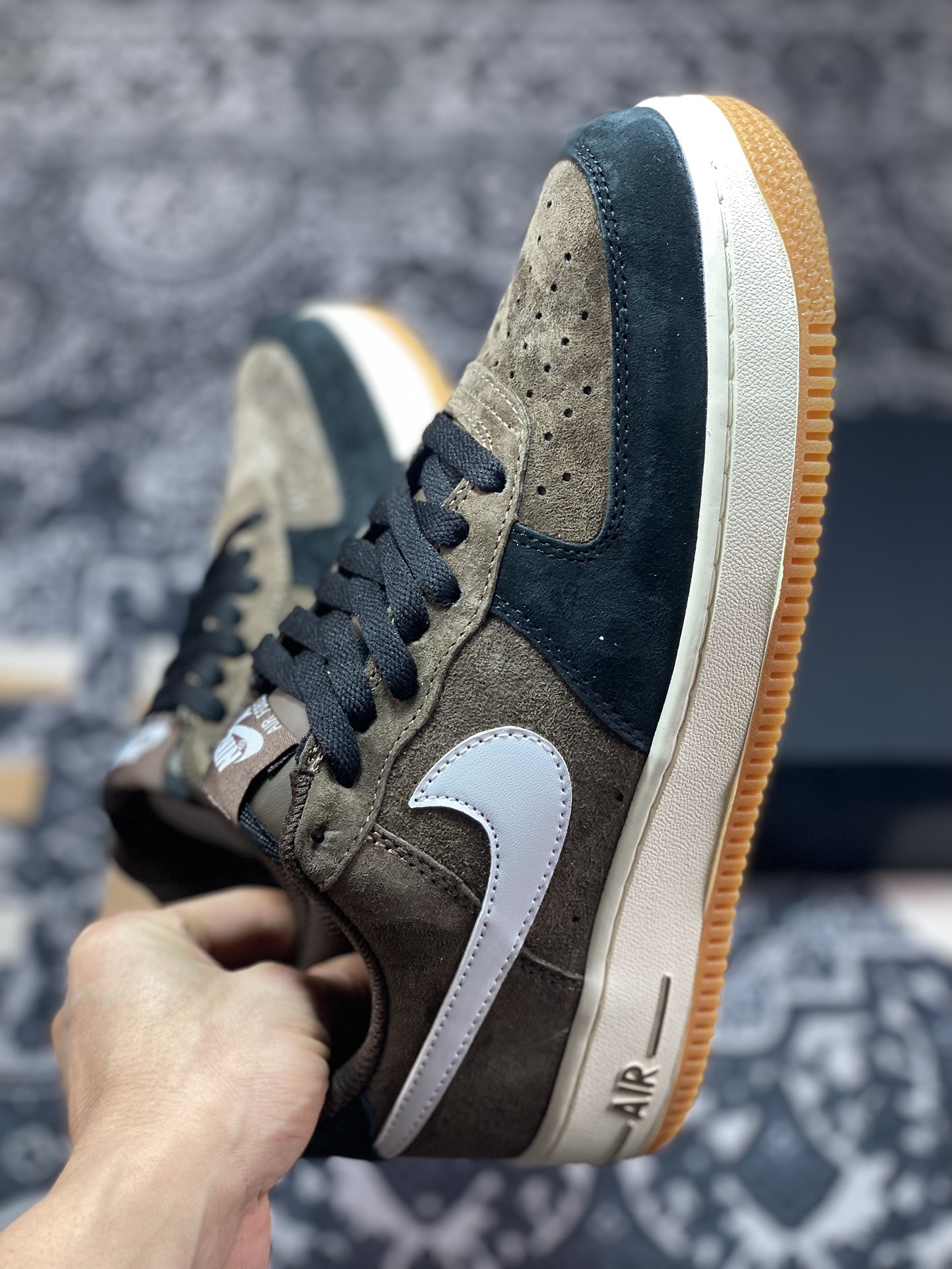 260 Air Force 1 '07 Low 黑咖麂皮  AV0383-2230