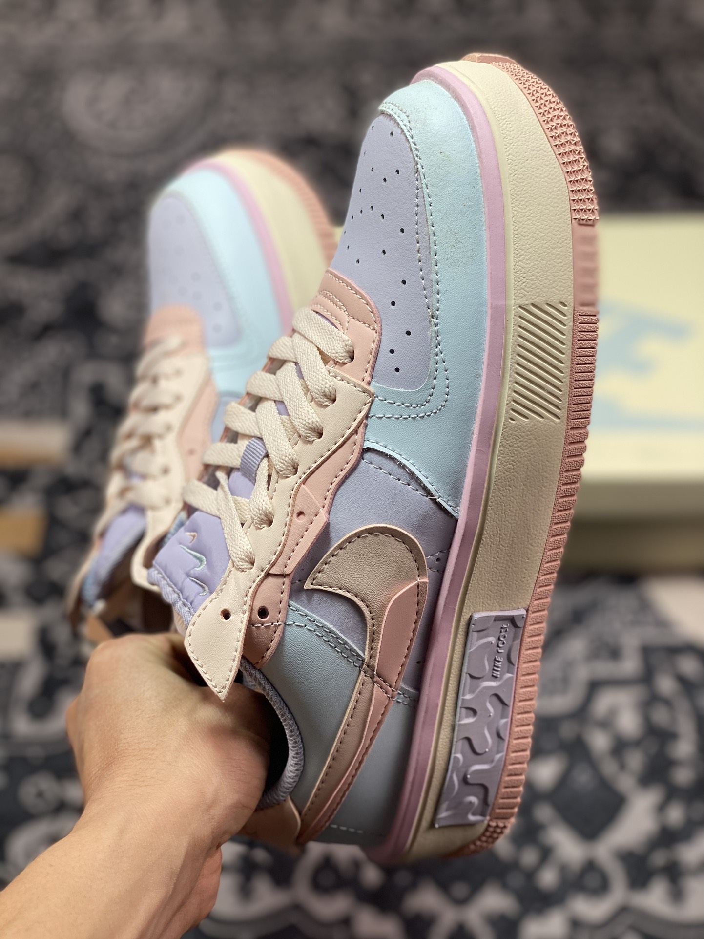 Nike Air Force 1 Fontanka ”Macaroon” Air Force Fontanka Series CW6688-608