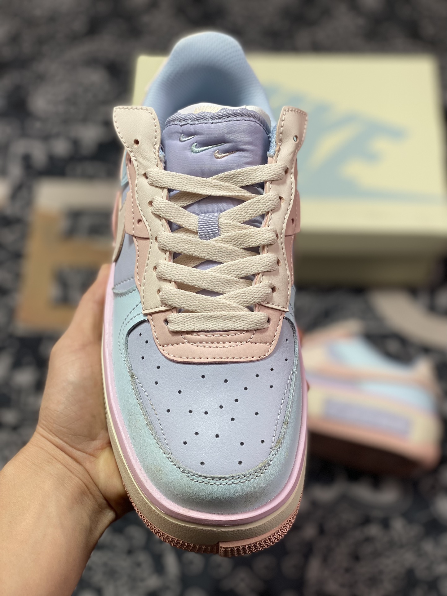 Nike Air Force 1 Fontanka ”Macaroon” Air Force Fontanka Series CW6688-608