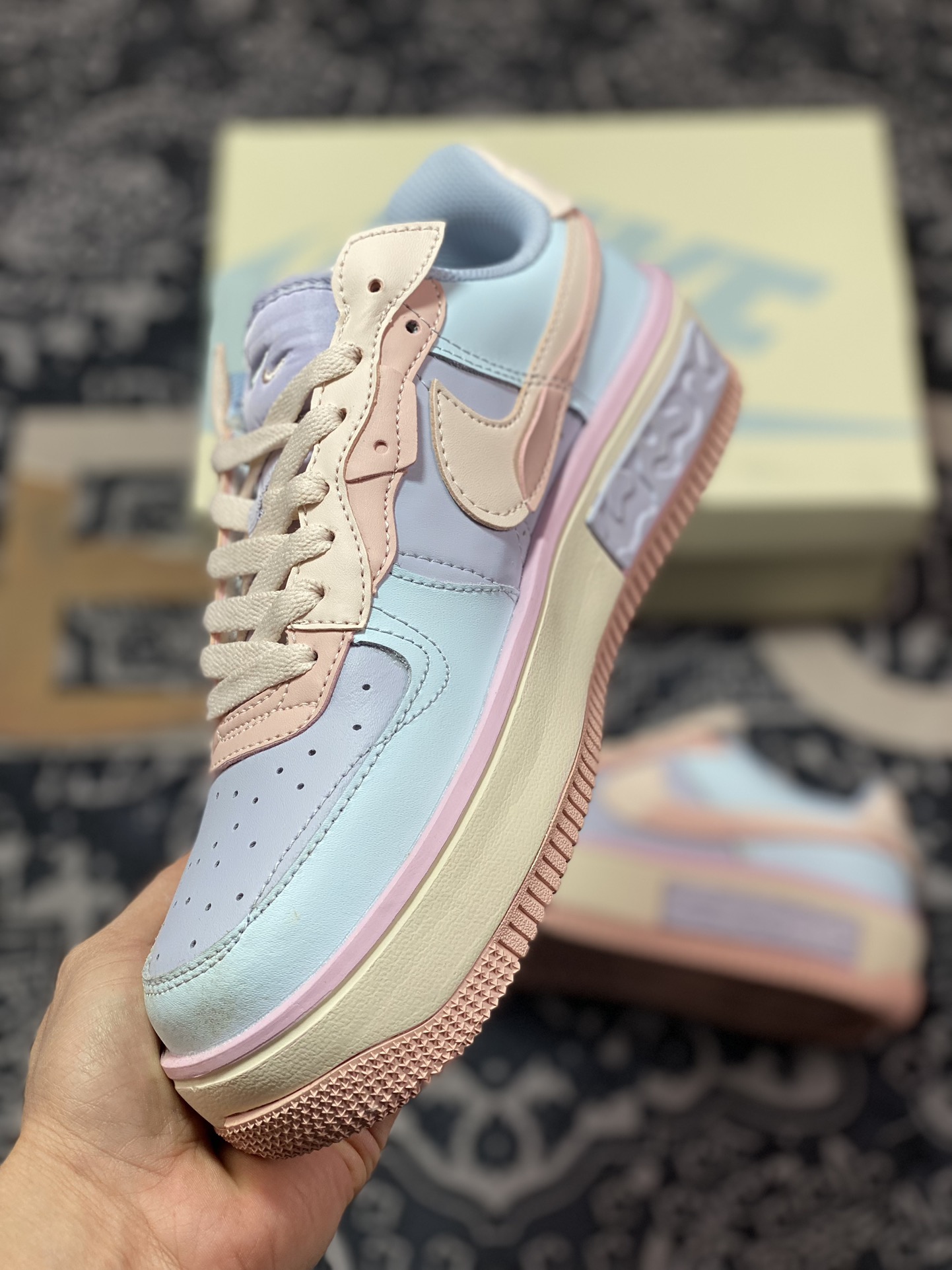 Nike Air Force 1 Fontanka ”Macaroon” Air Force Fontanka Series CW6688-608