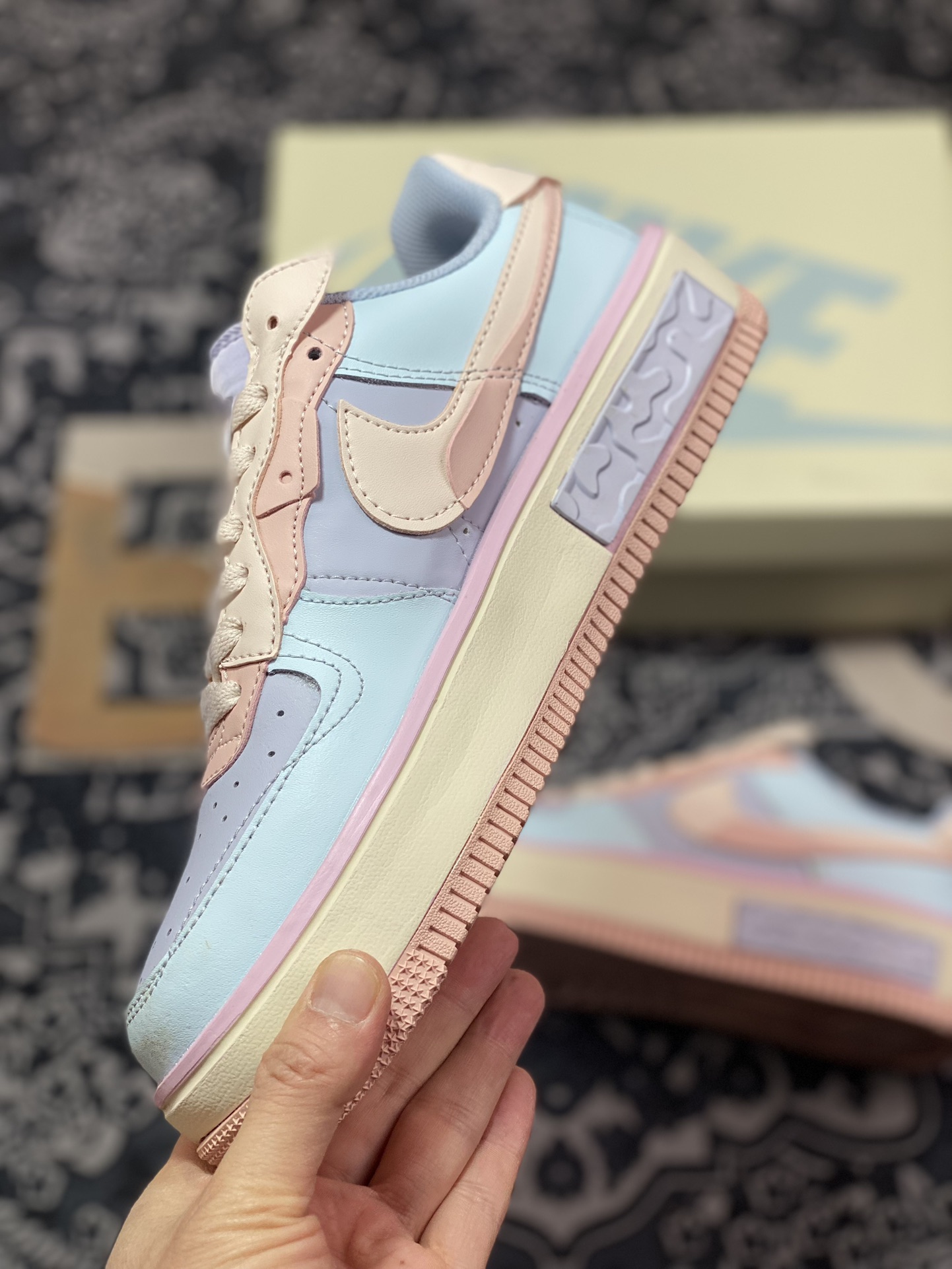 Nike Air Force 1 Fontanka ”Macaroon” Air Force Fontanka Series CW6688-608