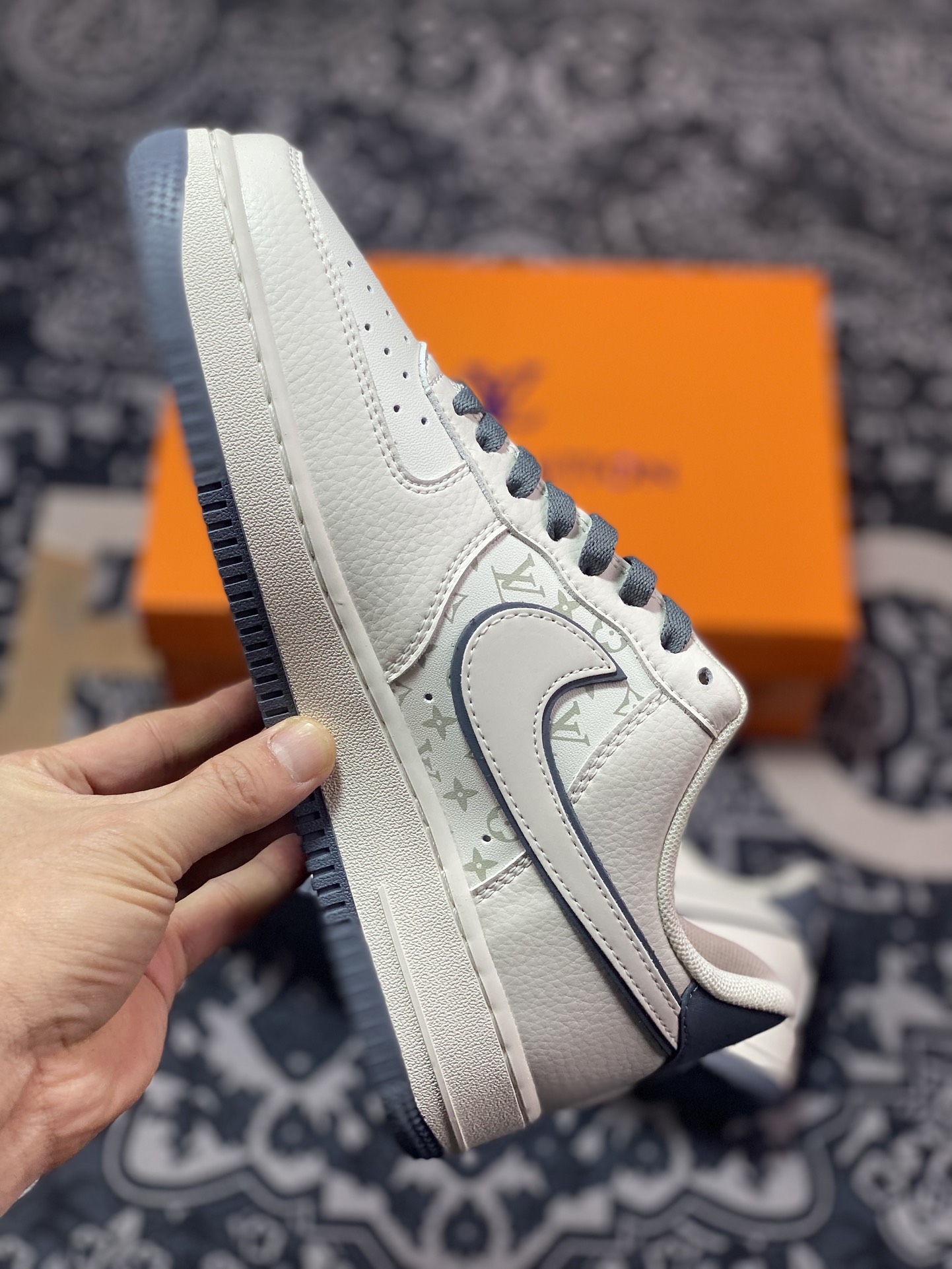 260 Air Force 1 '07 Low LV米白灰  FB0788-200