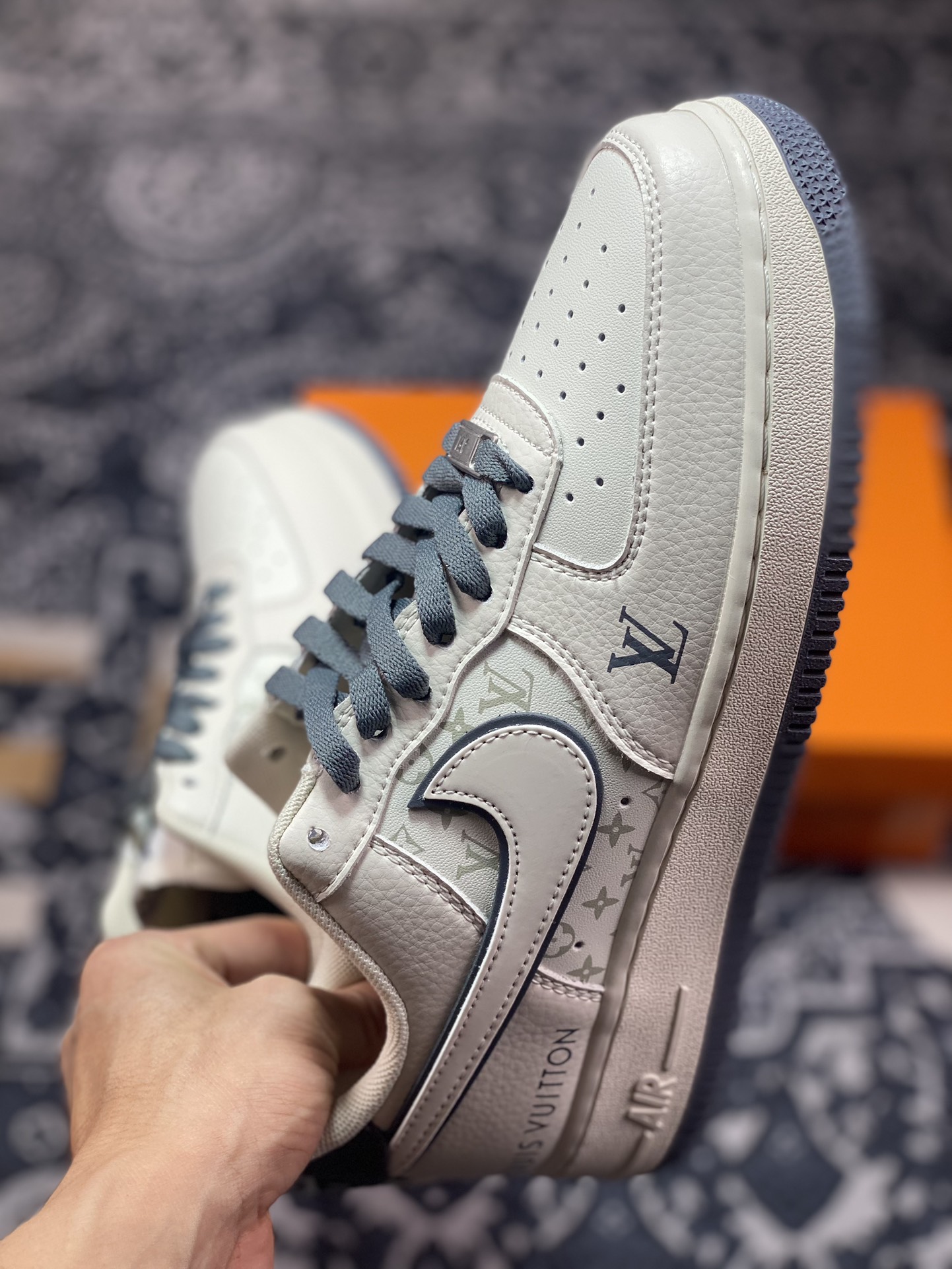 260 Air Force 1 '07 Low LV米白灰  FB0788-200