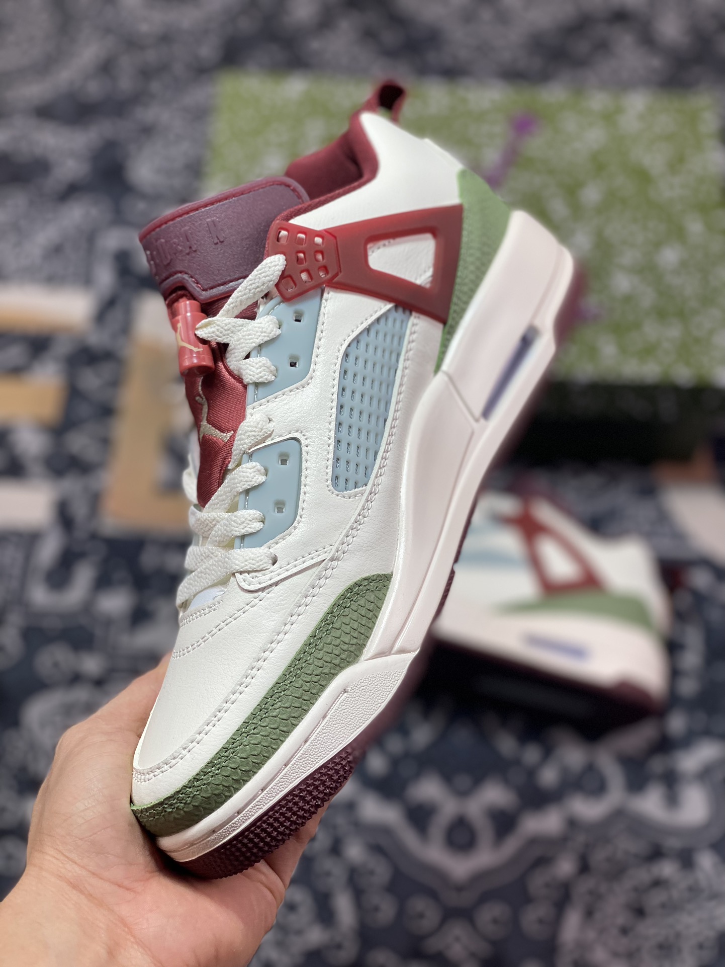 B360 Air Jordan Spizike Low CNY ” Year of the Dragon ” 龙年限定主题 低帮休闲运动鞋 FJ6372-100