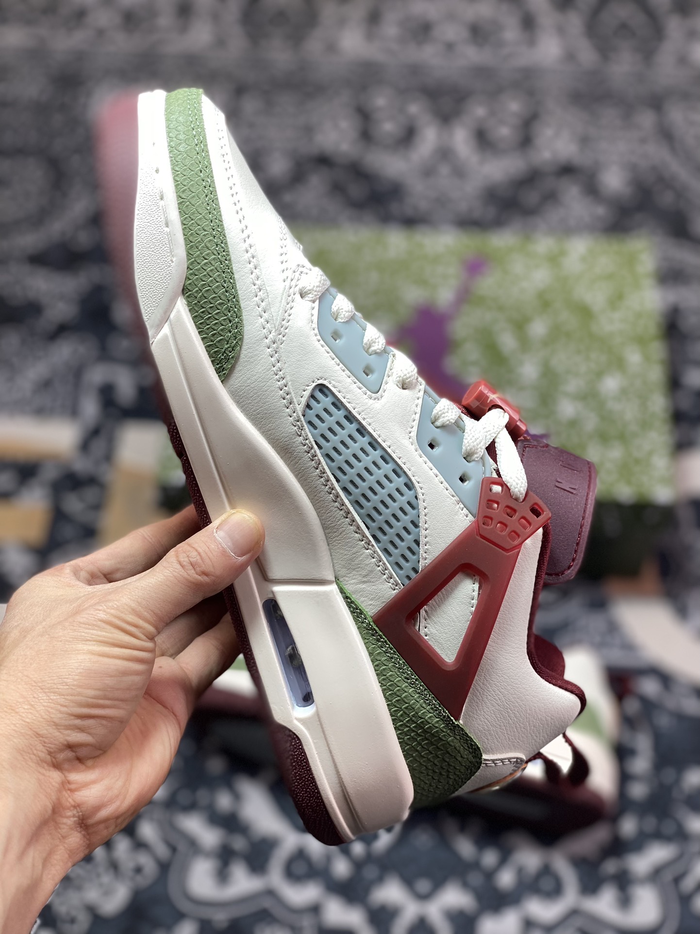 B360 Air Jordan Spizike Low CNY ” Year of the Dragon ” 龙年限定主题 低帮休闲运动鞋 FJ6372-100
