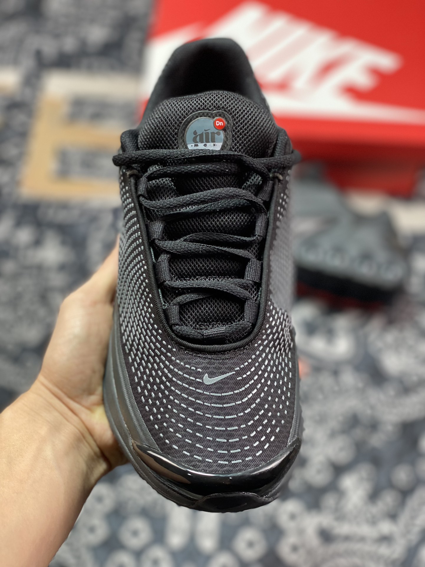 A6200 耐克Nike Air Max DN”Tirple Black”DN系列低帮慢跑鞋“黑灰武士” DV3337-002